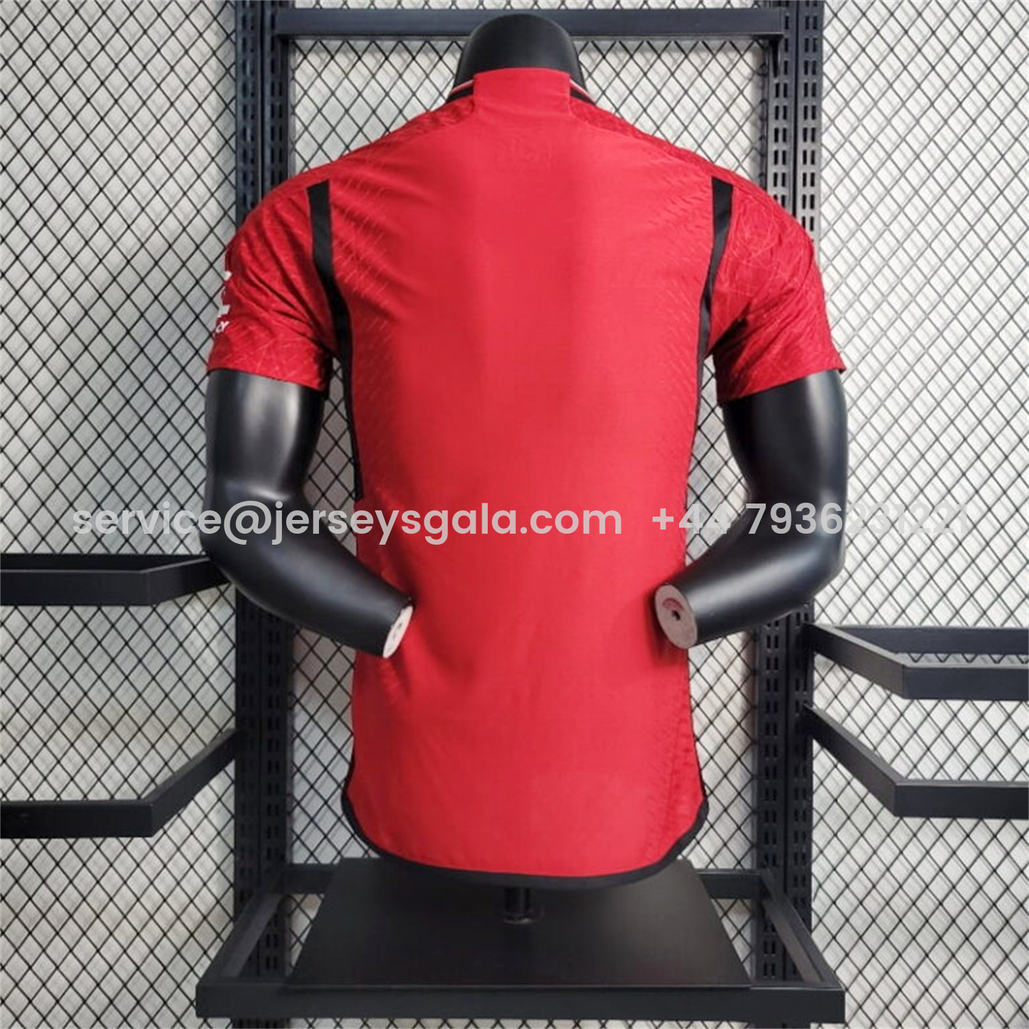 JerseysGala.com | Retro Manchester United 2023-24 Home Red Jersey - Player Version -Customize Name, Number and Patch | Worldwide Shipping