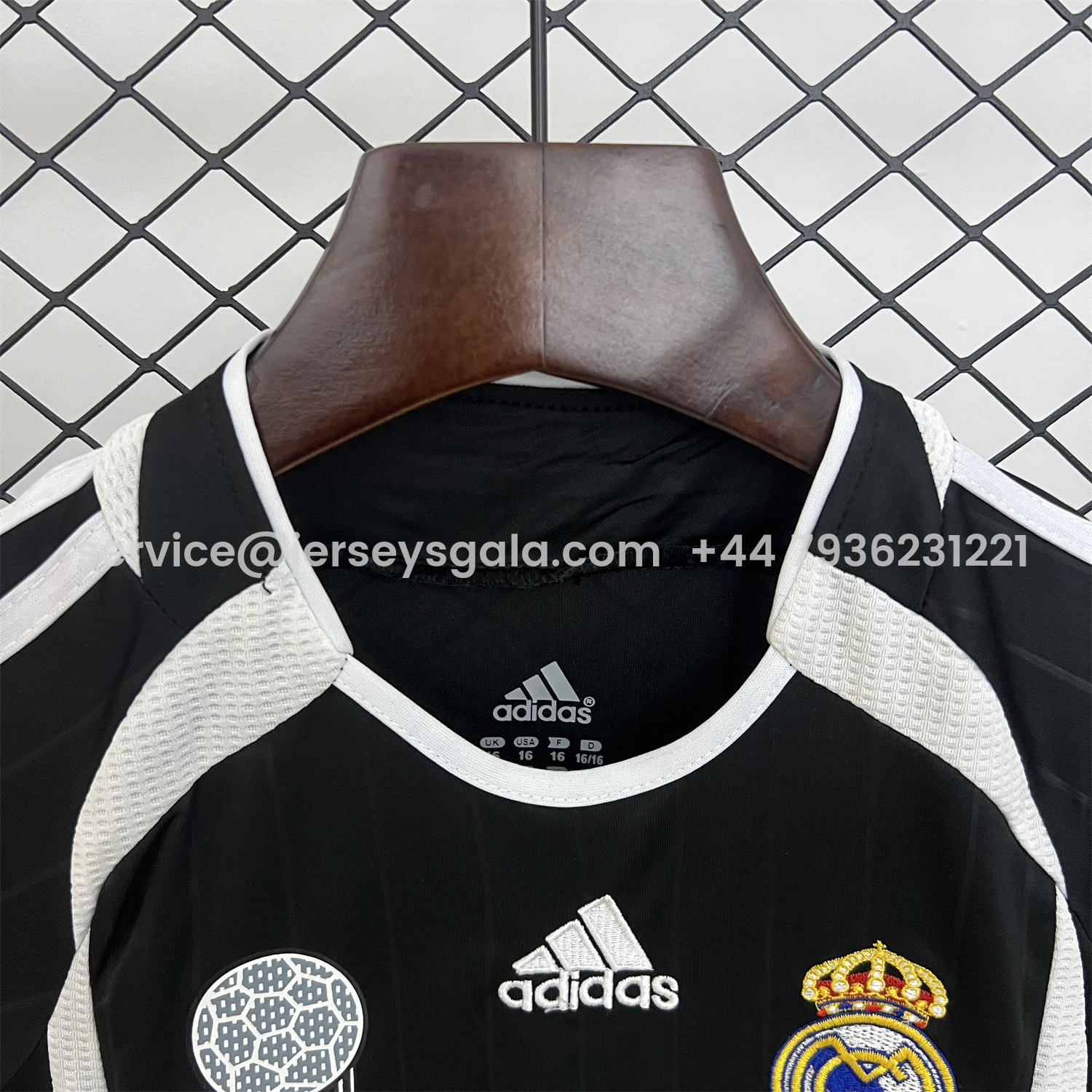 JerseysGala.com | Retro Real Madrid 2006-07 Away Kids Kit -Customize Name, Number and Patch | Worldwide Shipping