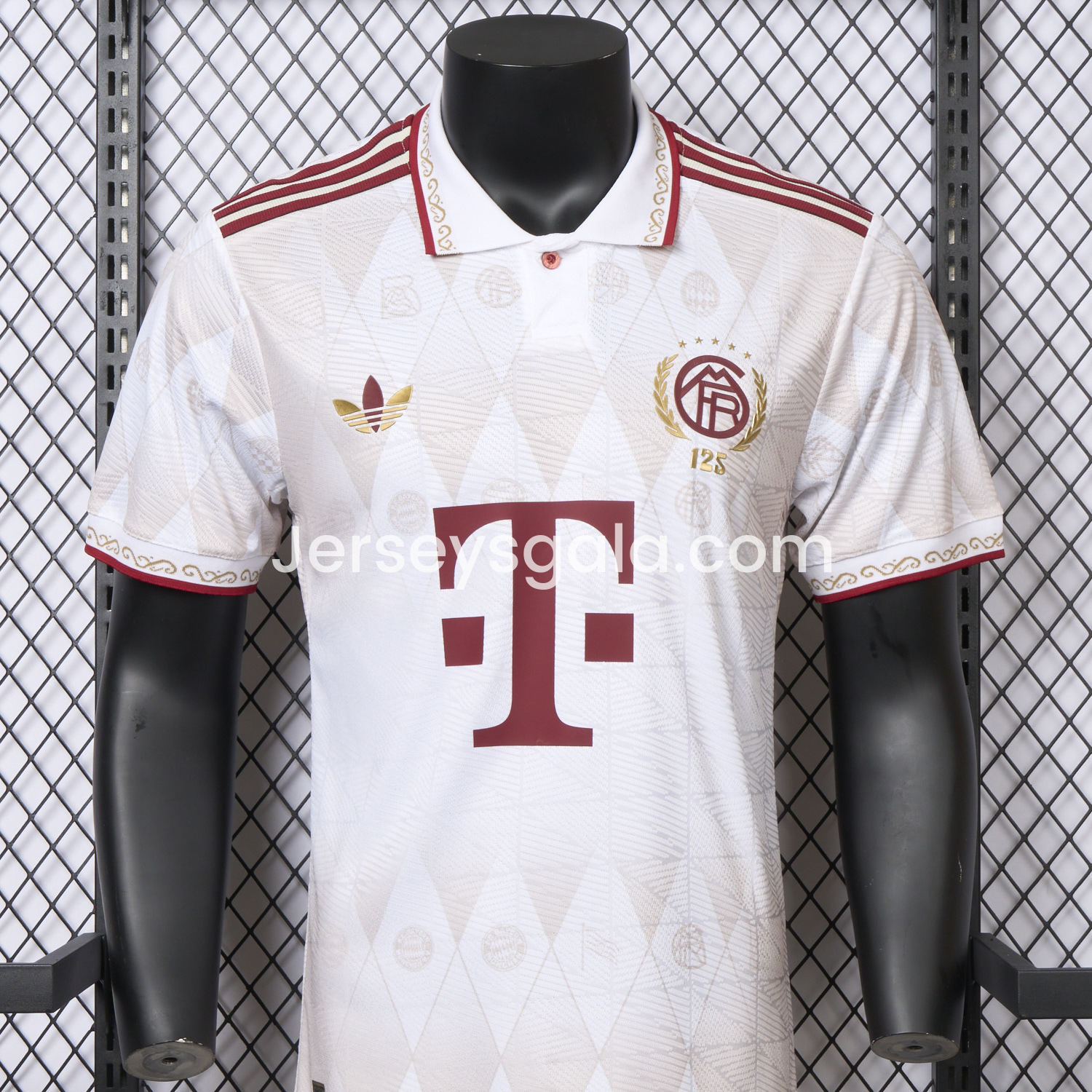 JerseysGala.com | Bayern Munich 2025 125th Anniversary Special Edition Jersey - Player Version -Customize Name, Number and Patch | Worldwide Shipping