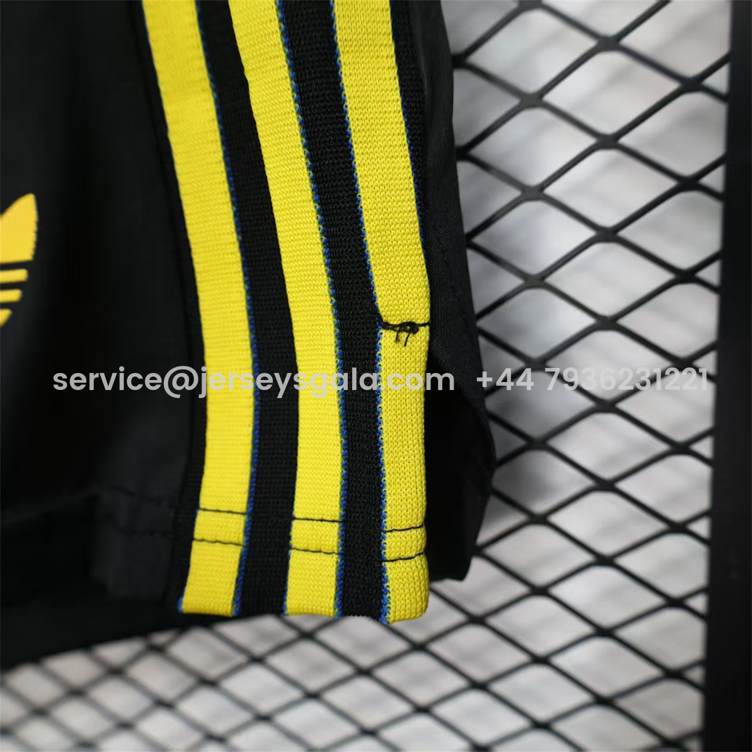 JerseysGala.com | Manchester United 25-26 Third Black Shorts - Player Version -Customize Name, Number and Patch | Worldwide Shipping