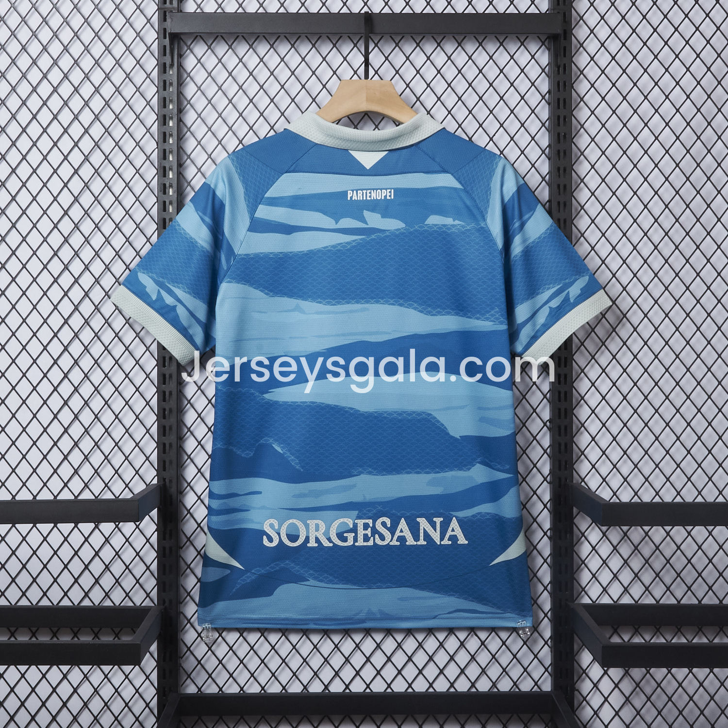 JerseysGala.com | Napoli 24-25 Partenope Special Edition Jersey - Fans Version -Customize Name, Number and Patch | Worldwide Shipping