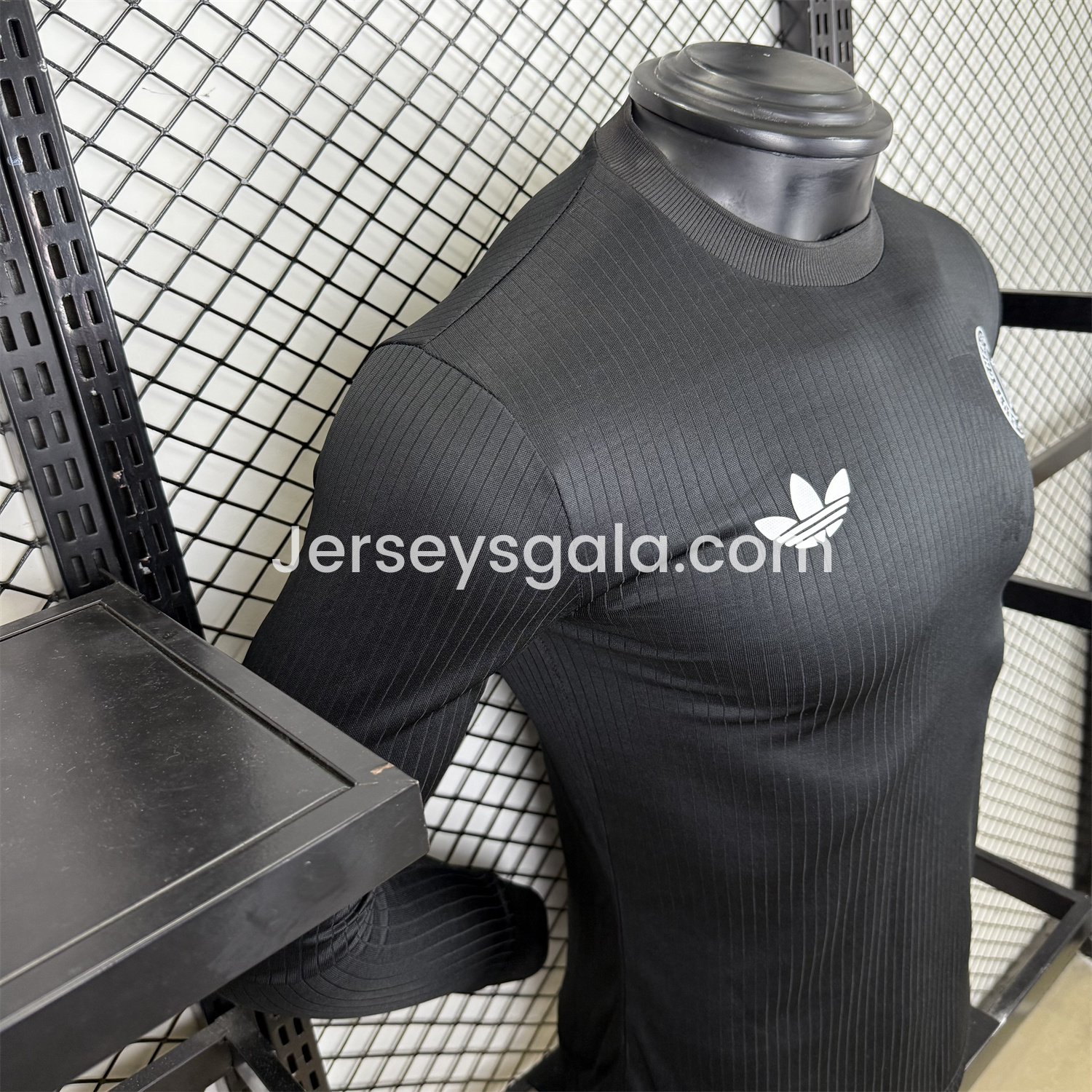 JerseysGala.com | Germany 2025 Black 125-Year Anniversary Commemorative Long Sleeves Jersey - Player Version -Customize Name, Number and Patch | Worldwide Shipping