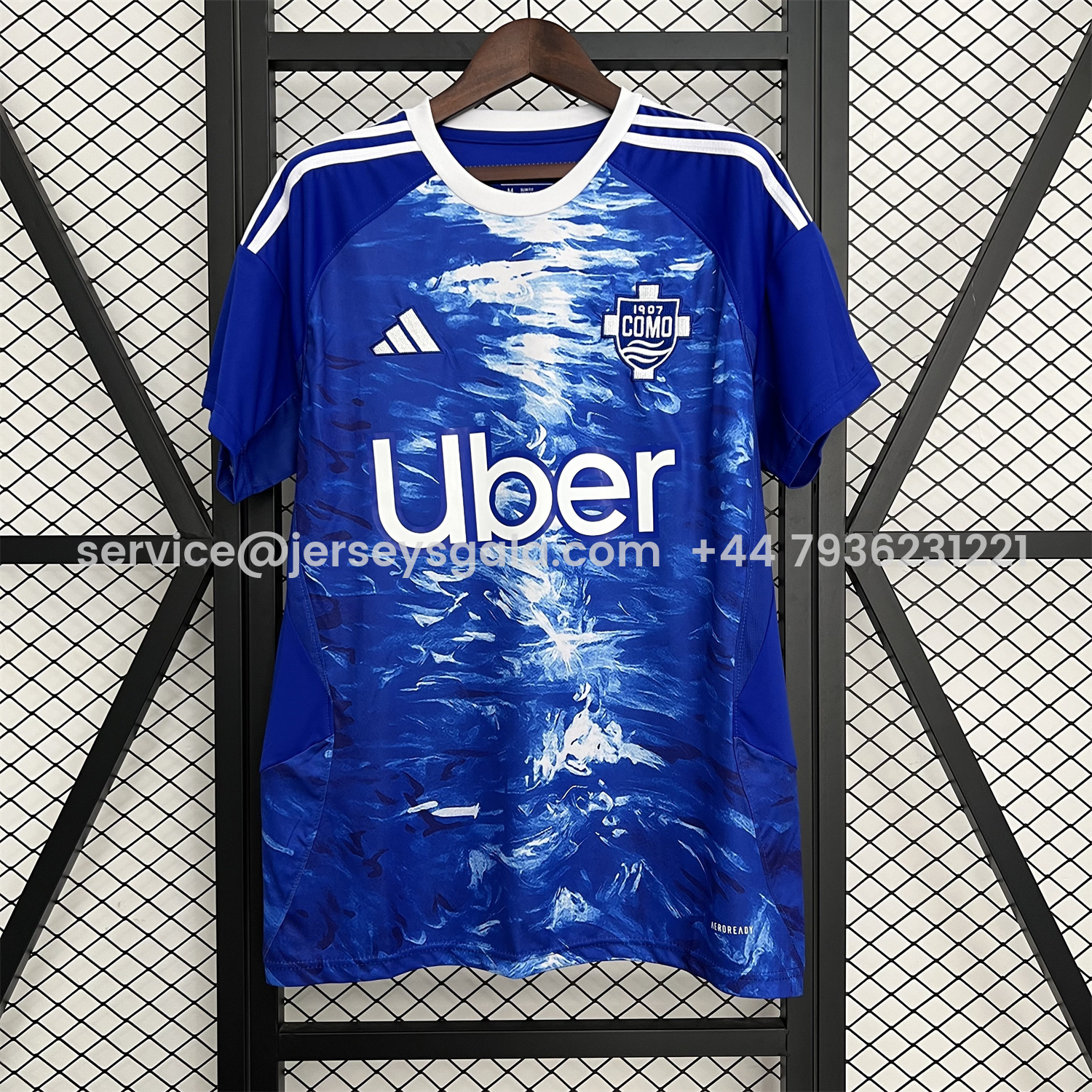 JerseysGala.com | Como 25-26 Home Jersey - Fans Version -Customize Name, Number and Patch | Worldwide Shipping