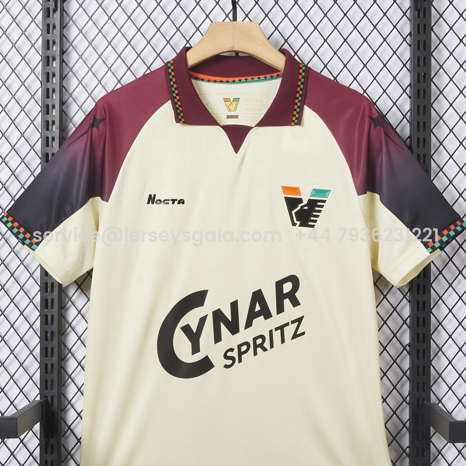 JerseysGala.com | Venezia FC 25-26 Away Jersey - Fans Version -Customize Name, Number and Patch | Worldwide Shipping