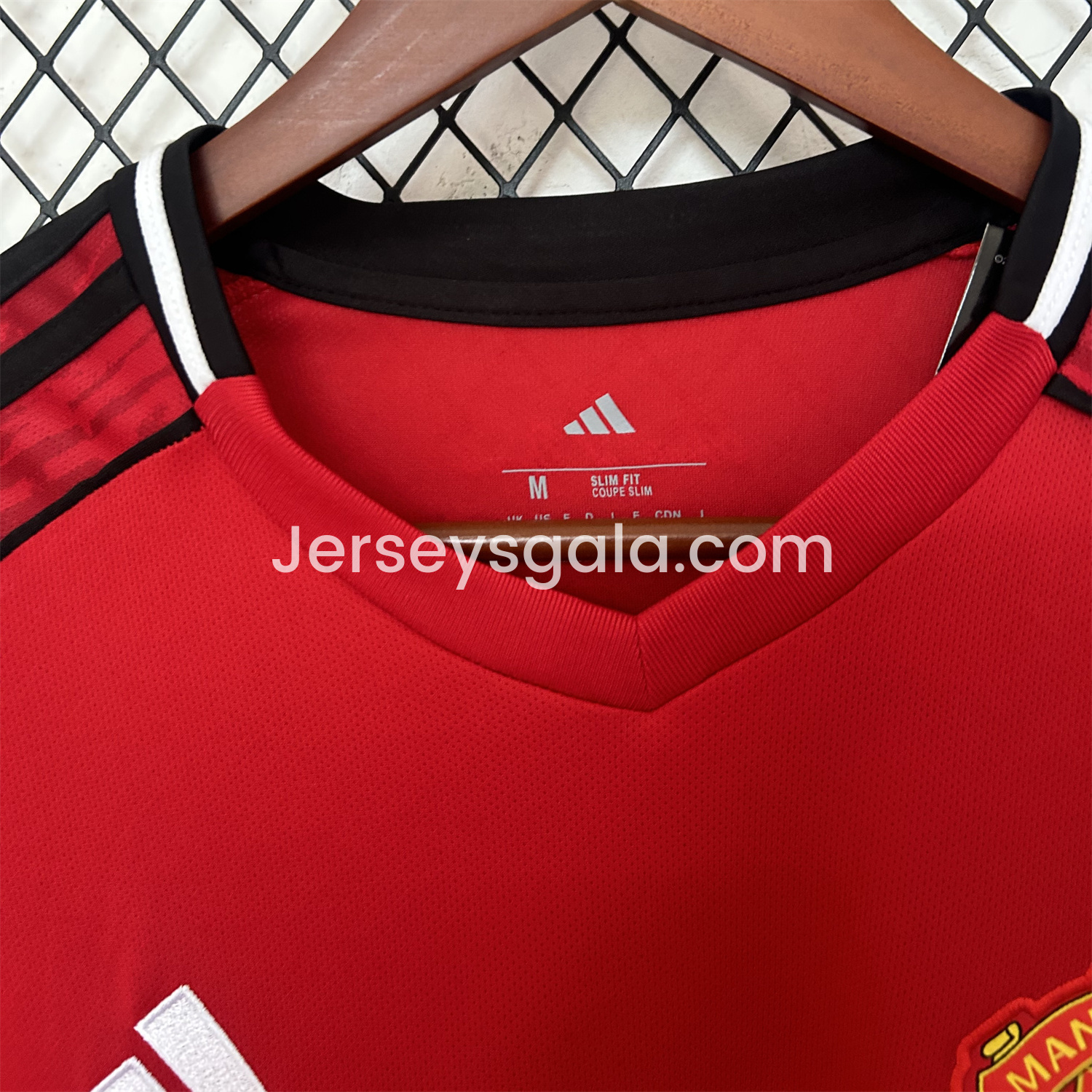JerseysGala.com | Manchester United 25-26 Home (New Leaked Version) Jersey - Fans Version -Customize Name, Number and Patch | Worldwide Shipping
