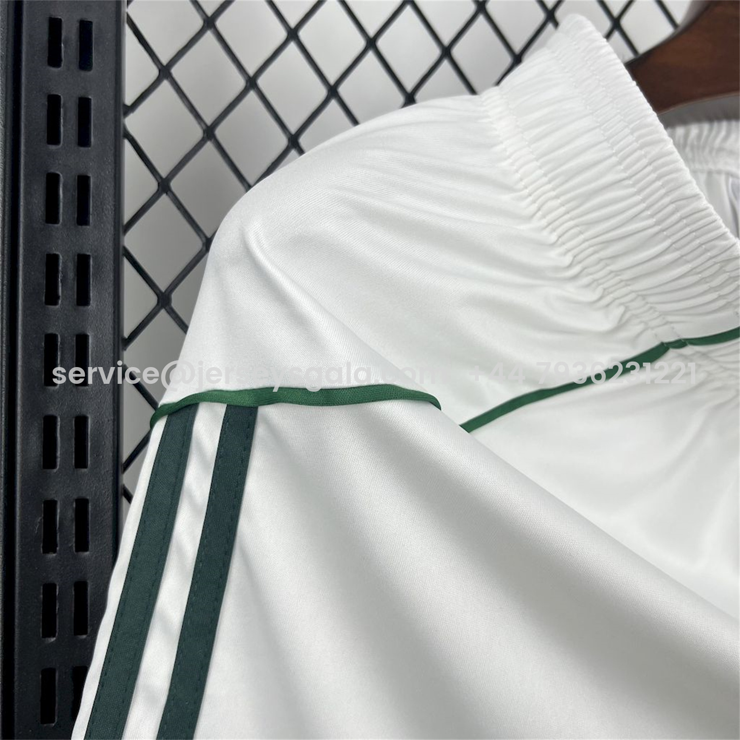 JerseysGala.com | Celtic 25-26 Home White Shorts - Fans Version -Customize Name, Number and Patch | Worldwide Shipping