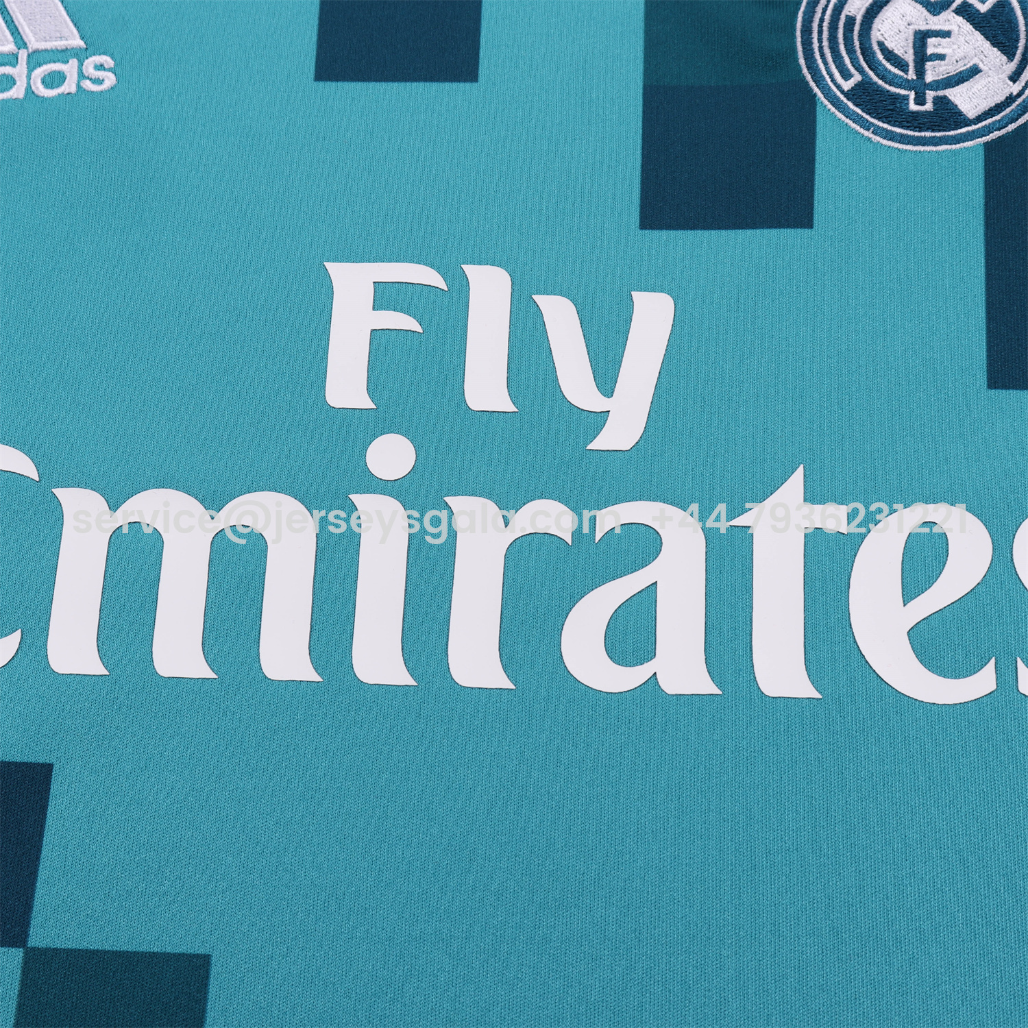 JerseysGala.com | Retro Real Madrid 17-18 Third Long Sleeves Kids Kit -Customize Name, Number and Patch | Worldwide Shipping