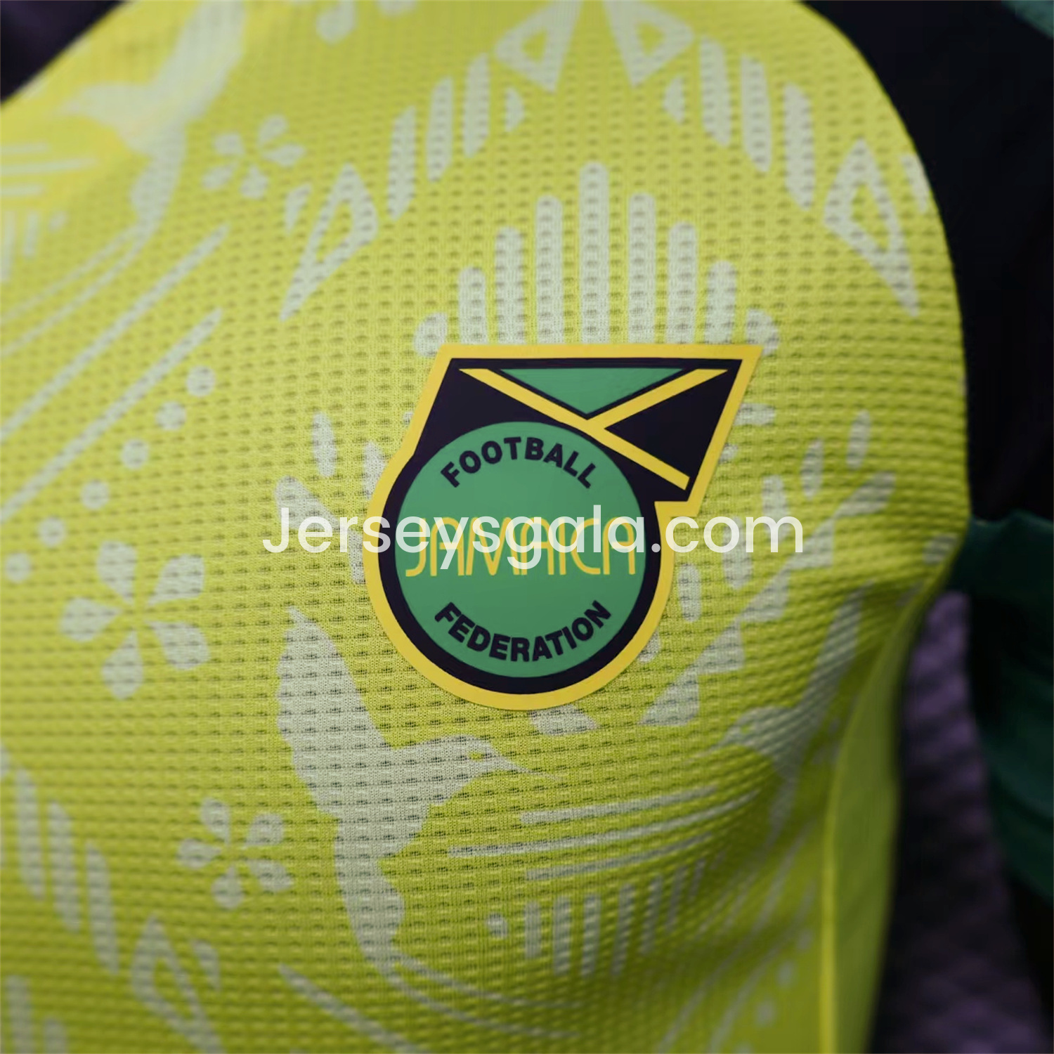 JerseysGala.com | Jamaica 2025-26 Home Jersey - Player Version -Customize Name, Number and Patch | Worldwide Shipping