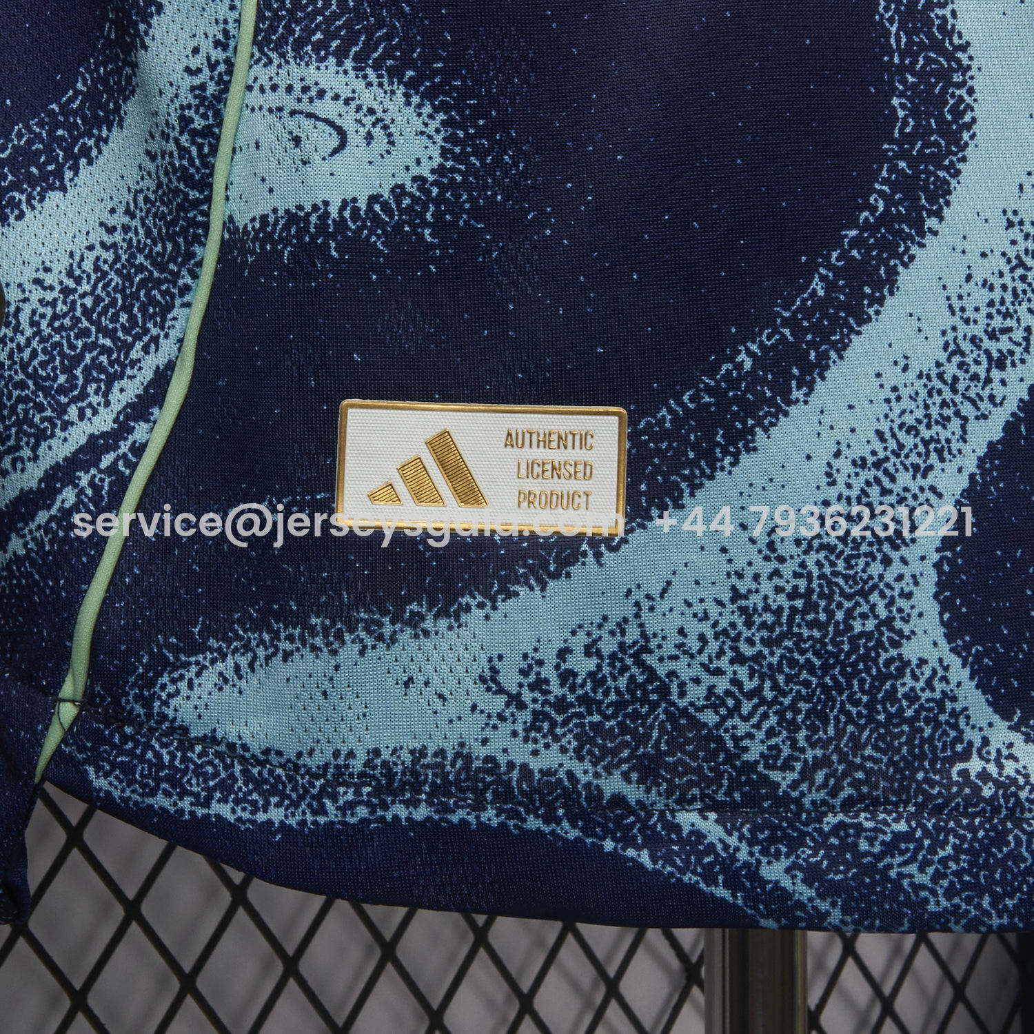 JerseysGala.com | Ajax 25-26 Away Deep Blue Jersey - Player Version -Customize Name, Number and Patch | Worldwide Shipping