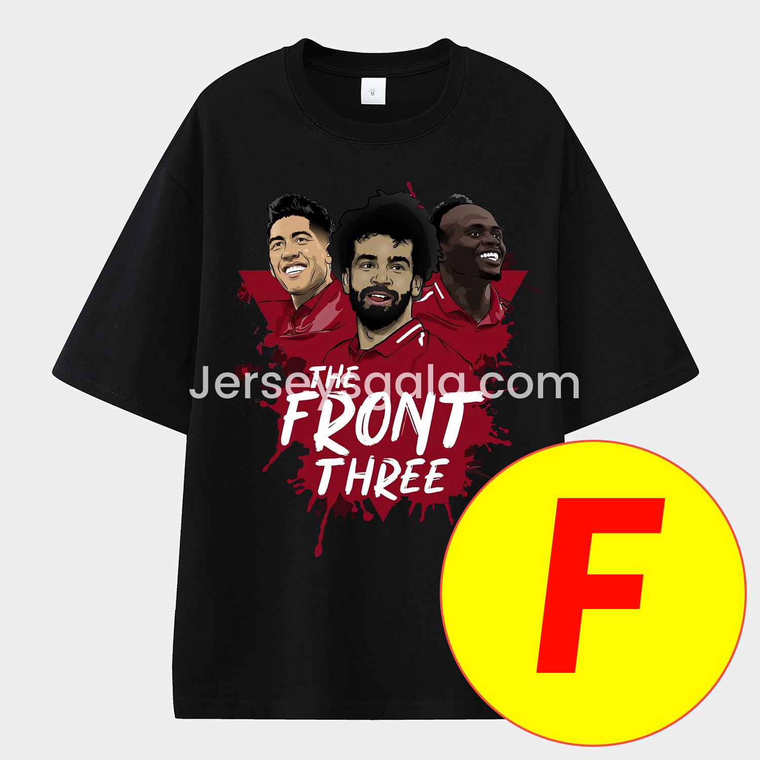 JerseysGala.com | Salah Liverpool Klopp Arnold Unisex Pure Cotton T-shirt -Customize Name, Number and Patch | Worldwide Shipping