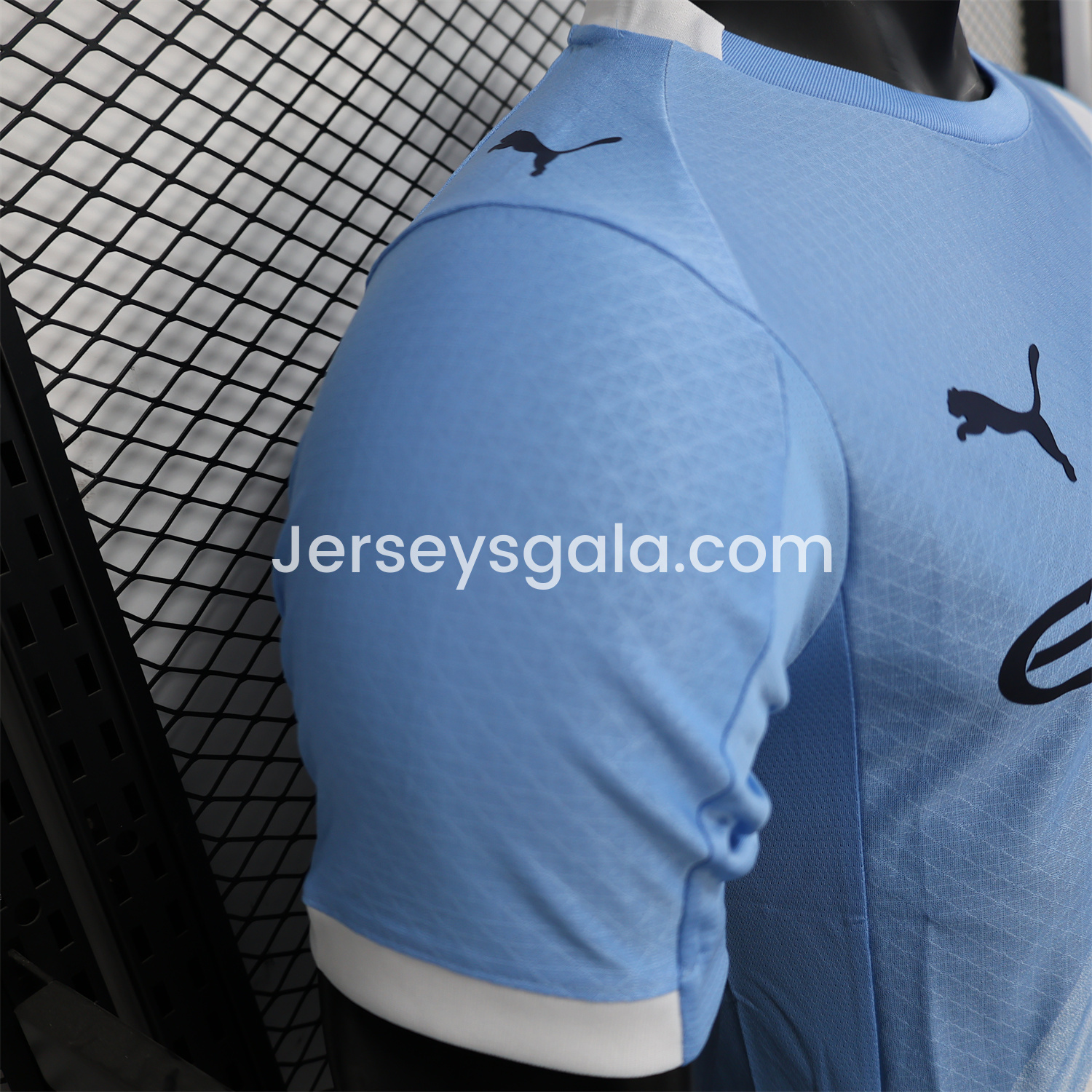 JerseysGala.com | Manchester City 25-26 Home Jersey - Player Version -Customize Name, Number and Patch | Worldwide Shipping