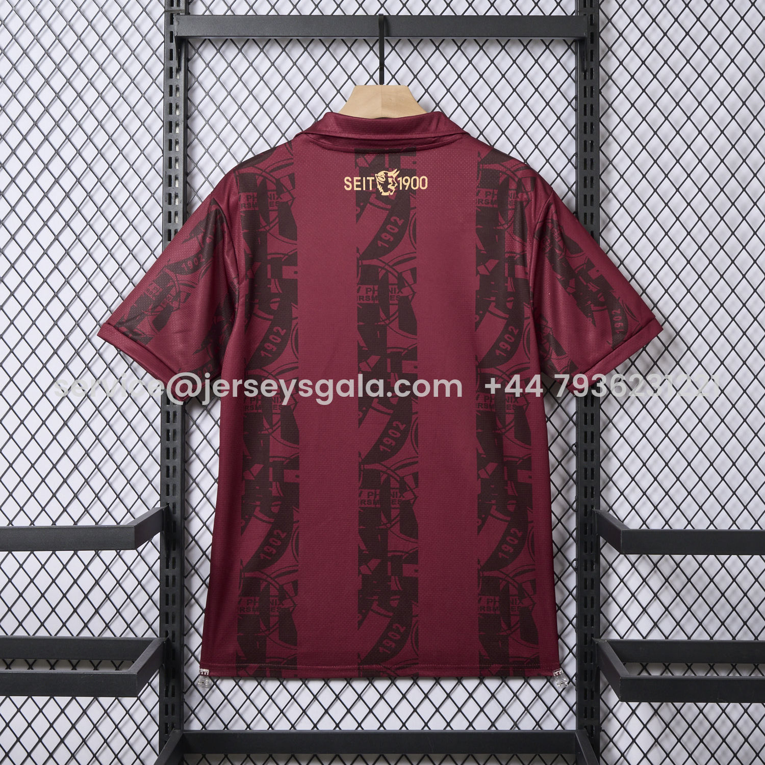 JerseysGala.com | Kaiserslautern 25-26 125-Year Anniversary Jersey - Fans Version -Customize Name, Number and Patch | Worldwide Shipping