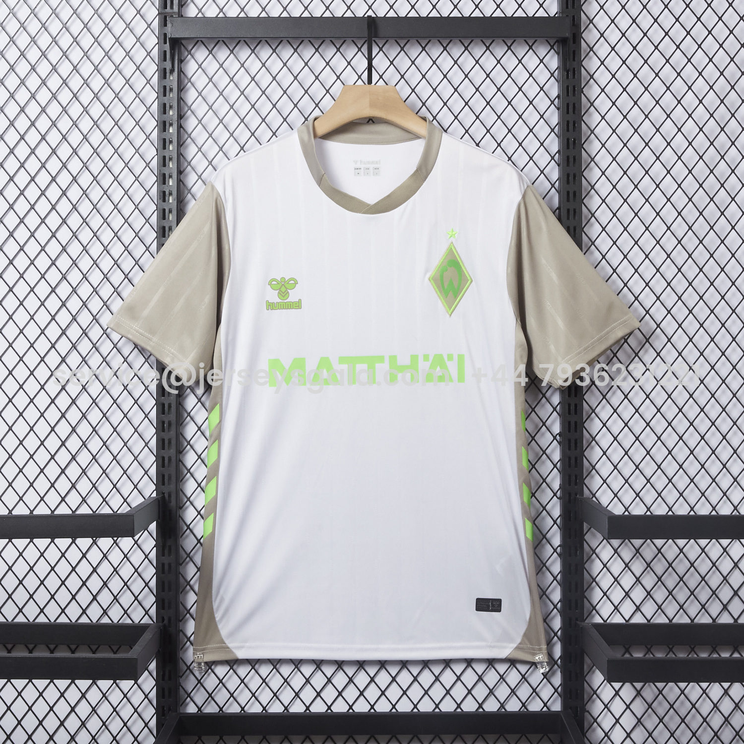 JerseysGala.com | Werder Bremen 25-26 Away Jersey - Fans Version -Customize Name, Number and Patch | Worldwide Shipping