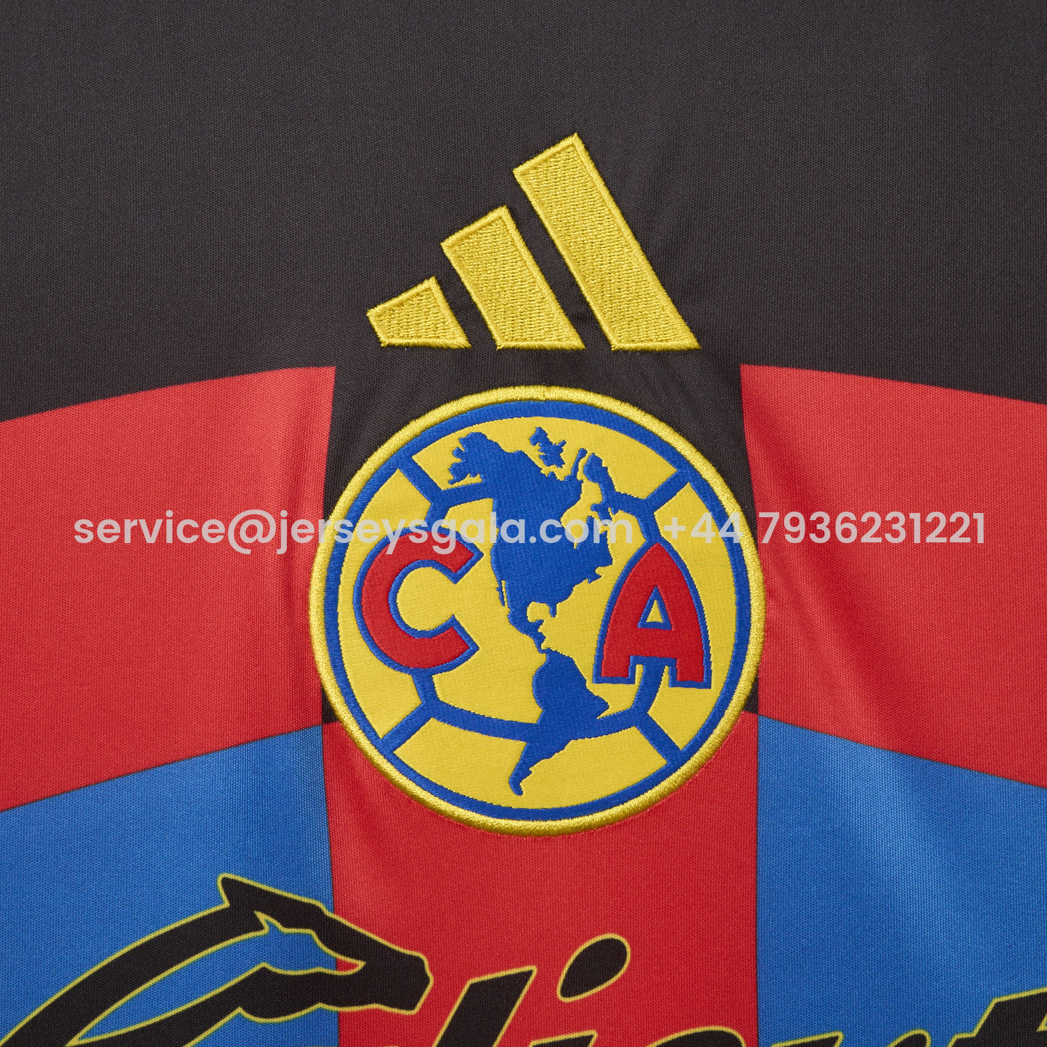 JerseysGala.com | Club América 25-26 Home Yellow Jersey - Fans Version -Customize Name, Number and Patch | Worldwide Shipping