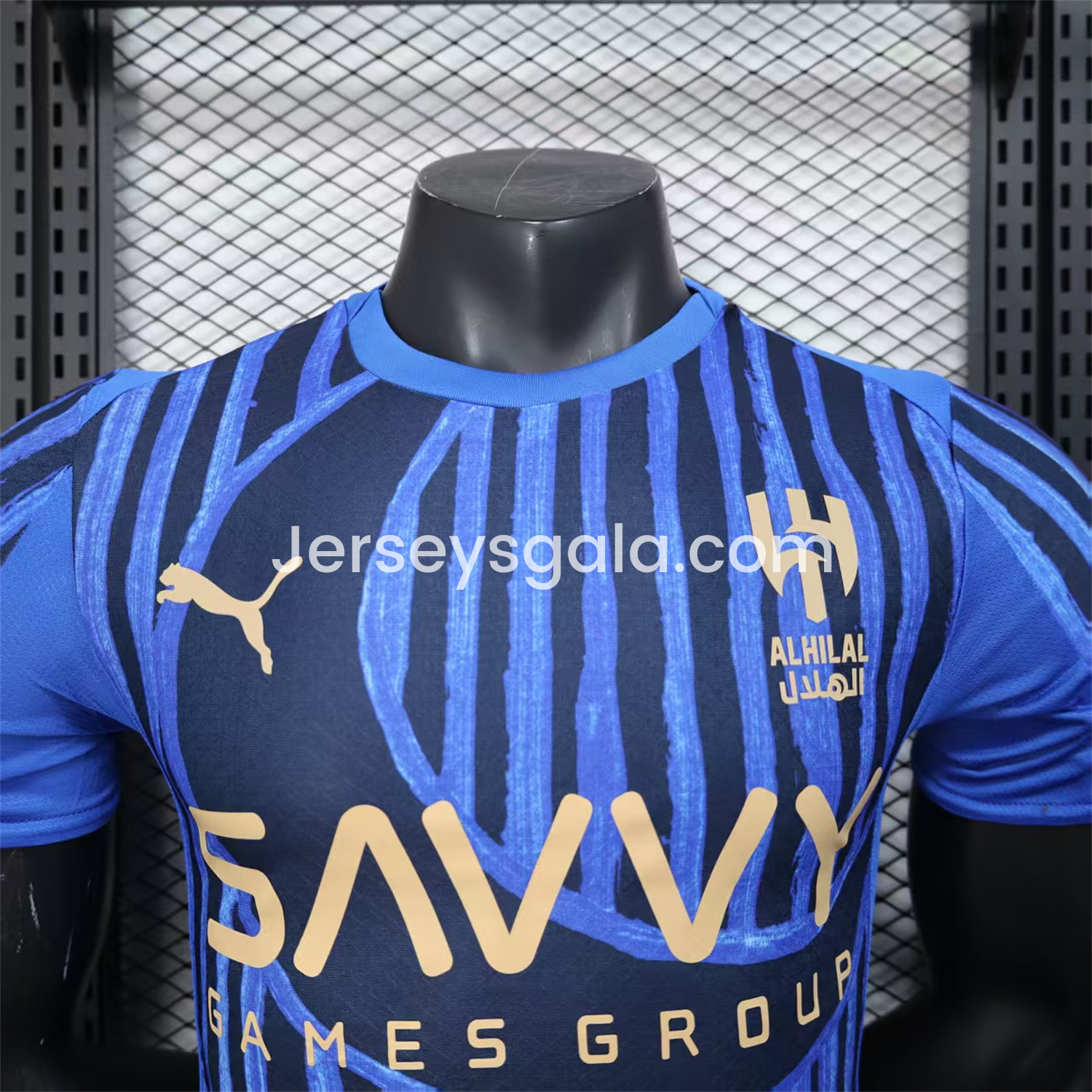 JerseysGala.com | Al Hilal Riyadh Crescent 25-26 Club World Cup Home Jersey - Player Version -Customize Name, Number and Patch | Worldwide Shipping