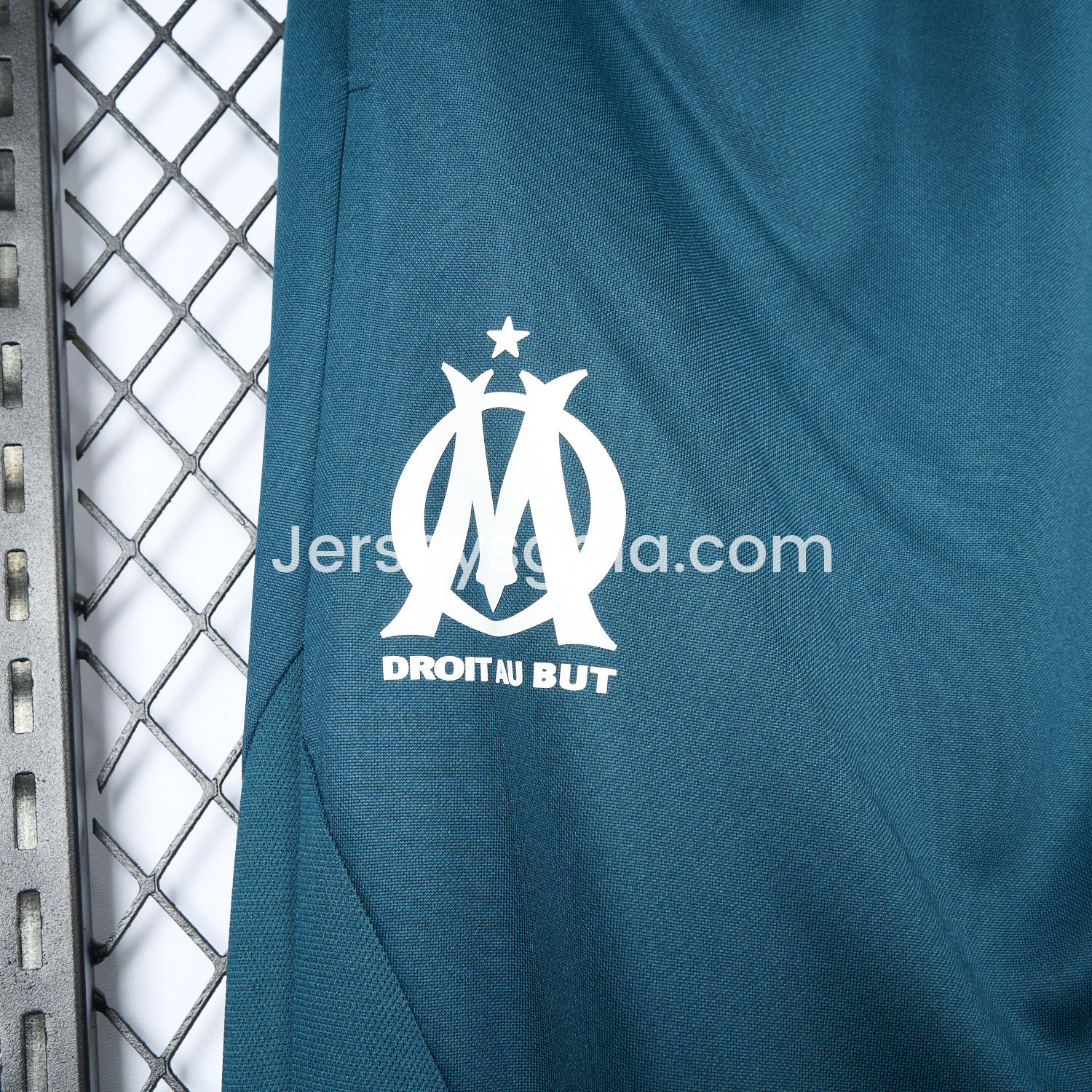JerseysGala.com | Marseille 24-25 Royal Deep Teal Training Pants - Player Version -Customize Name, Number and Patch | Worldwide Shipping