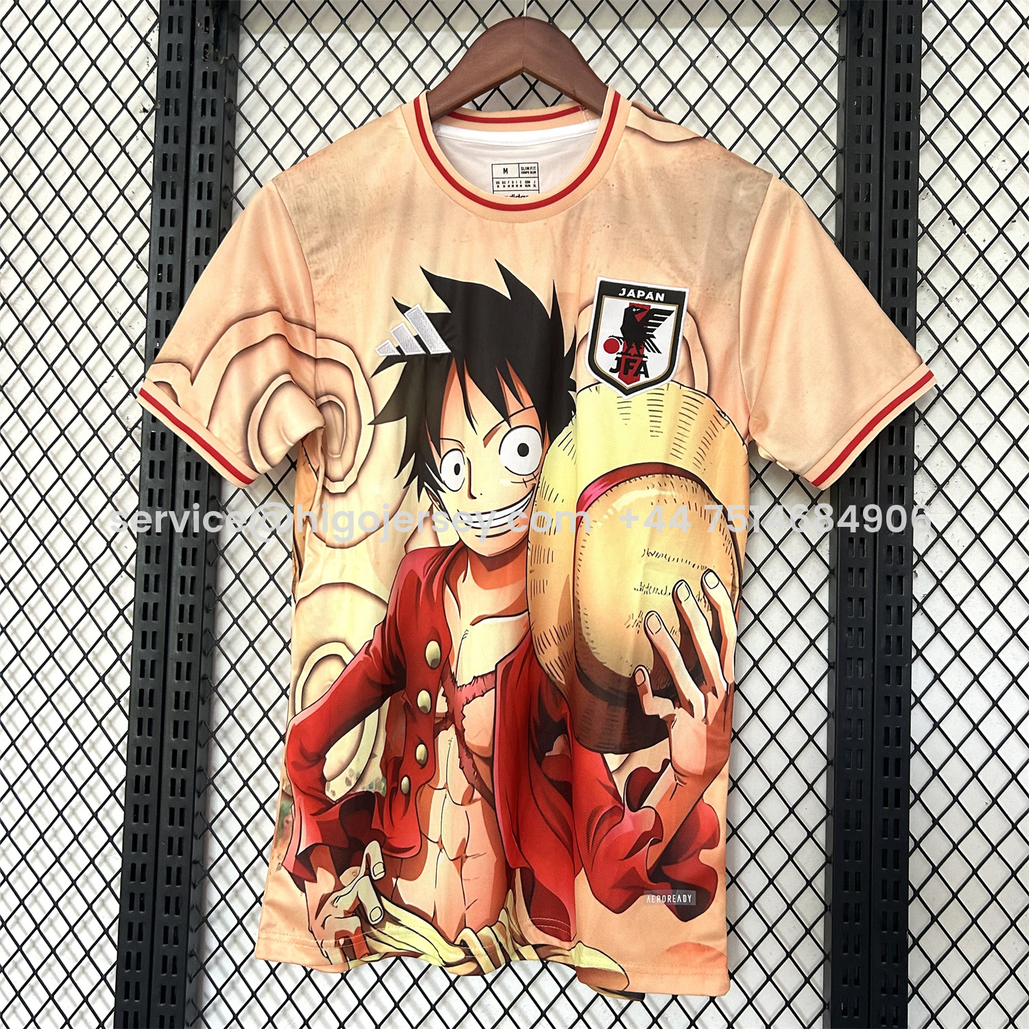 Higojerseys-Japan 25-26 Luffy And His Straw Hat Special Jersey - Fans Version
