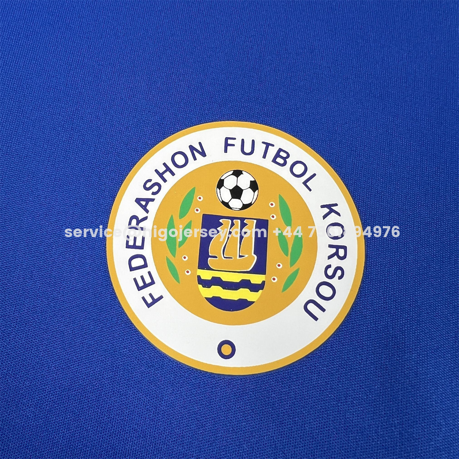 Higojerseys-Curaçao 2026 Home Blue Jersey - Fans Version