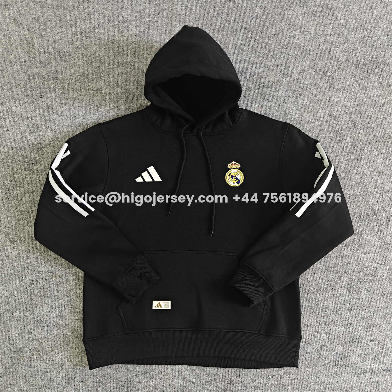 Higojerseys-Real Madrid 25-26 Home Unisex Pullover Hoodie
