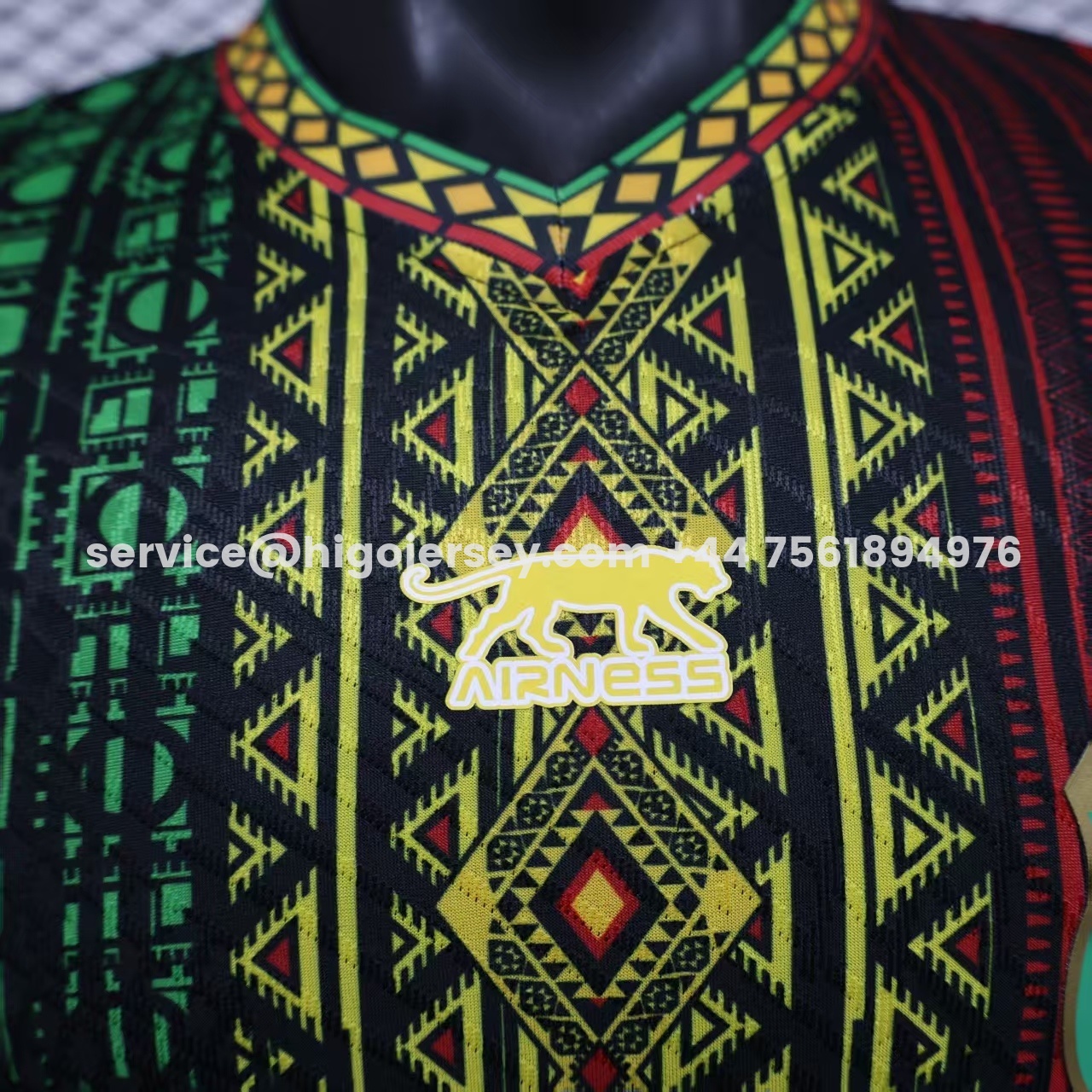 Higojerseys-Mali 2026 Black Special Jersey - Player Version