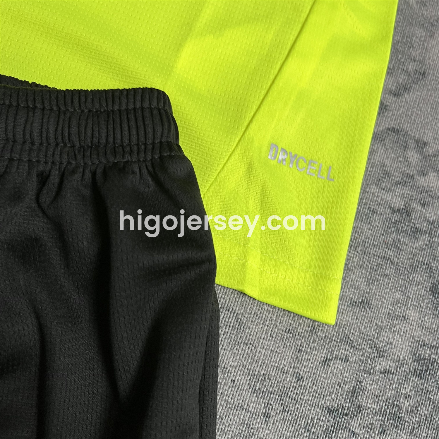 Higojerseys-Dortmund 24-25 Yellow Alert Special Edition Kids Kit with Black Shorts