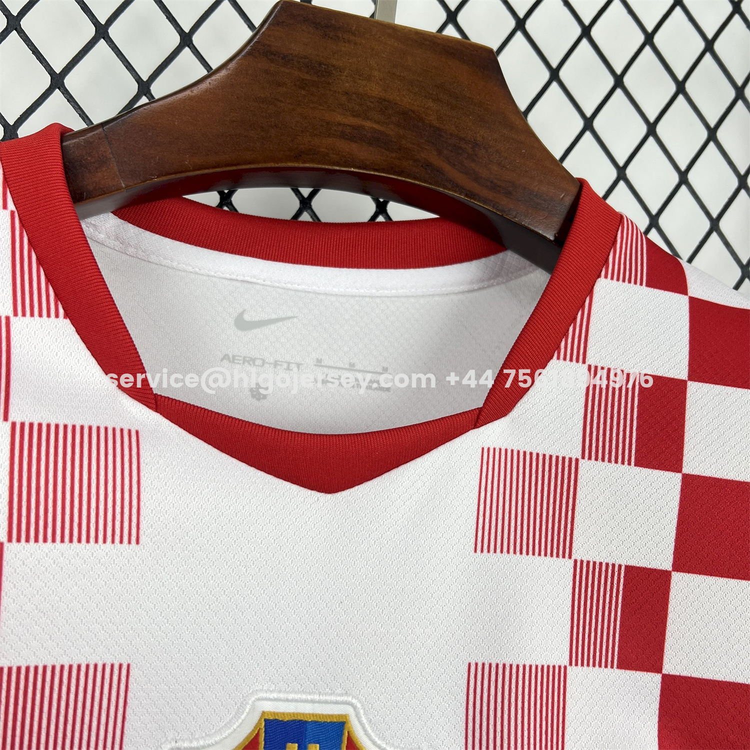 Higojerseys-Croatia 2026 Home White And Red Jersey - Fans Version