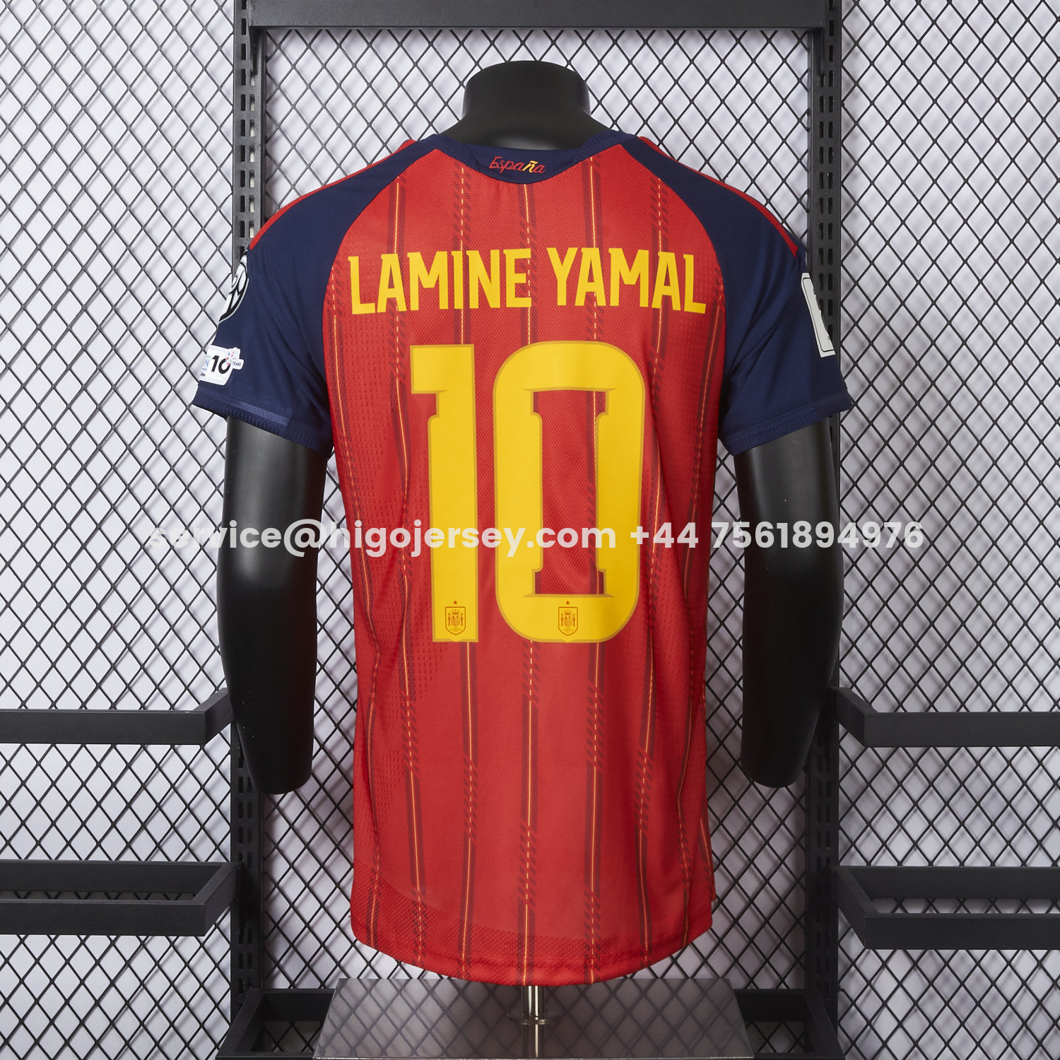 Higojerseys-Spain 2026 Home Jersey - Player Version