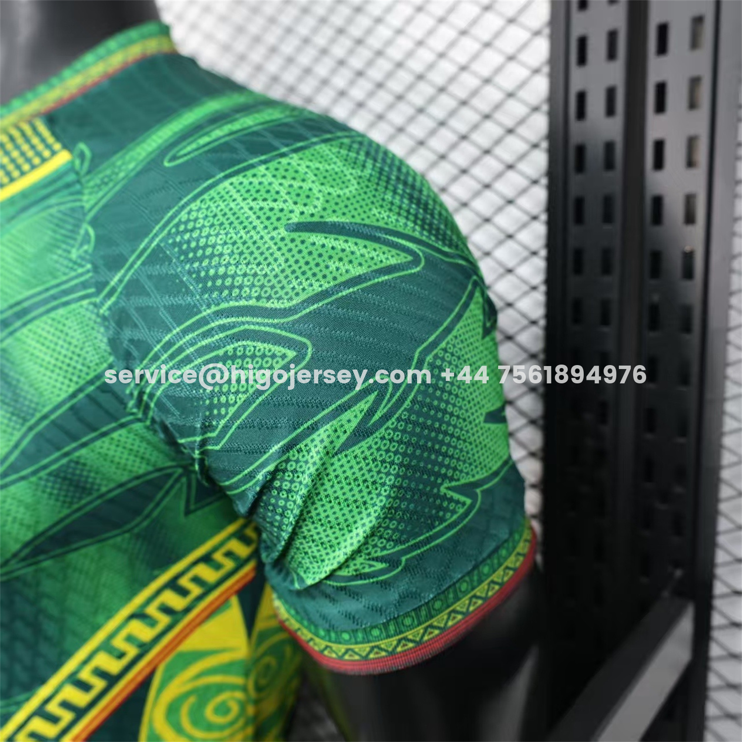 Higojerseys-Mali 2026 Eagle Green Jersey - Player Version