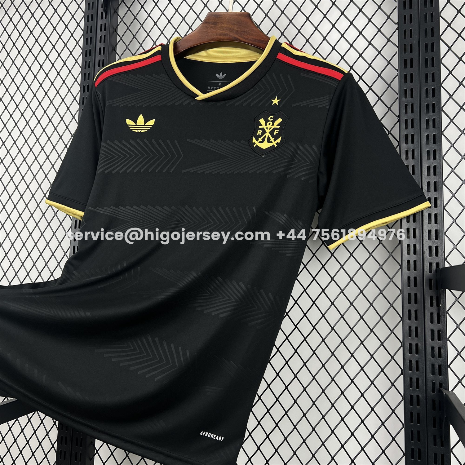 Higojerseys-Flamengo 25-26 Black Special Jersey - Fans Version