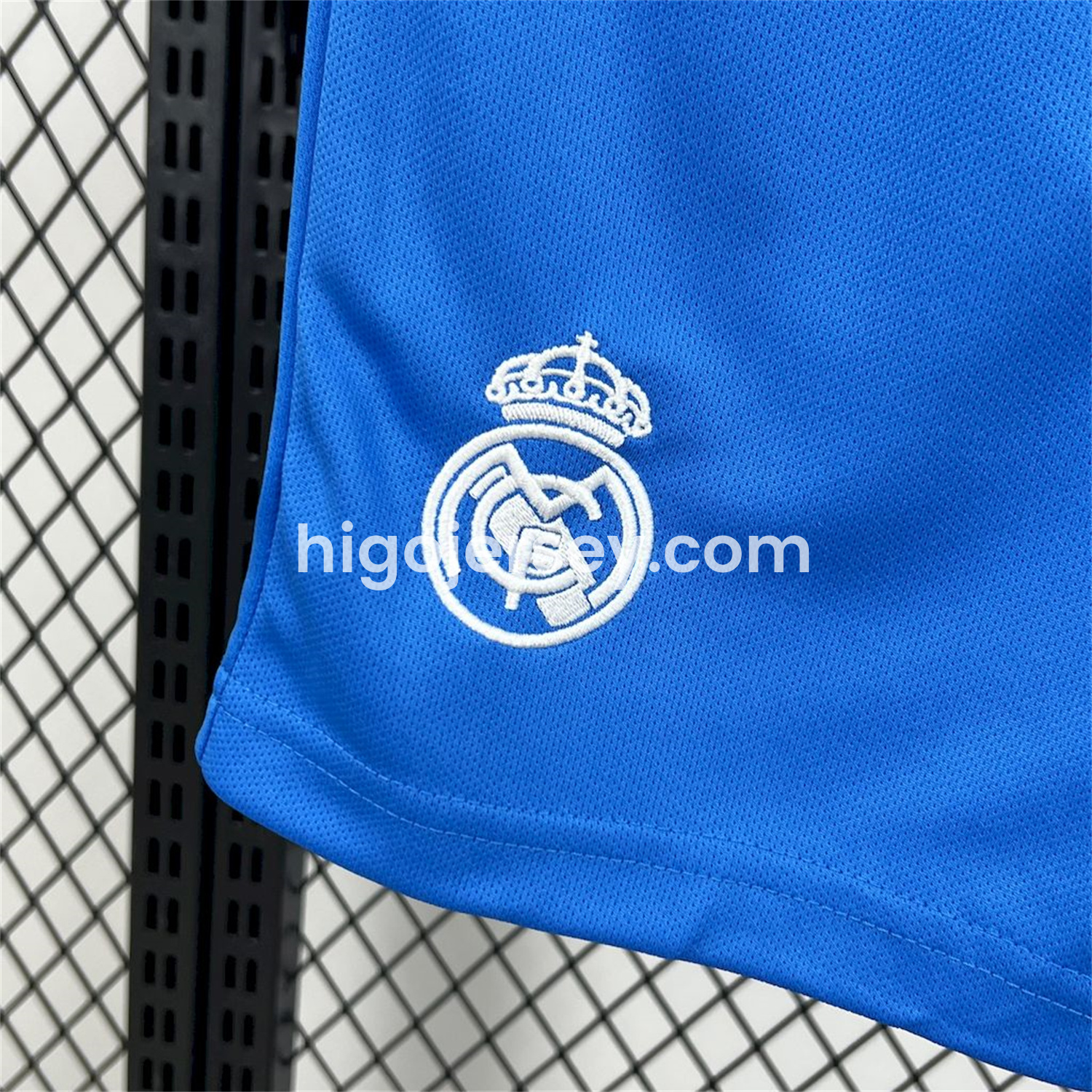 Higojerseys-Real Madrid 25-26 Blue Pre-Match Traning Kids Kit