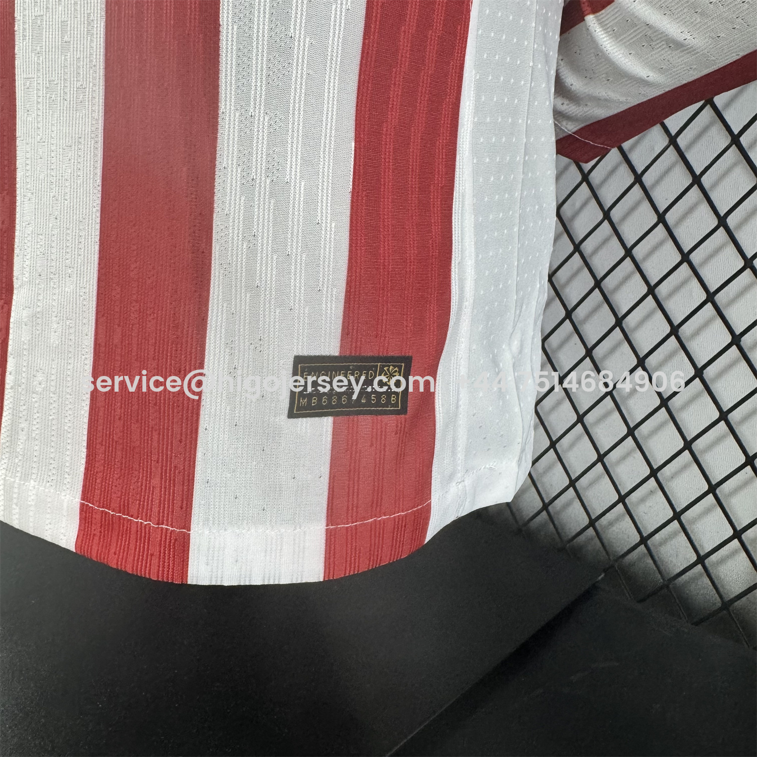 Higojerseys-Atletico Madrid 25-26 Home Long Sleeves Jersey - Player Version