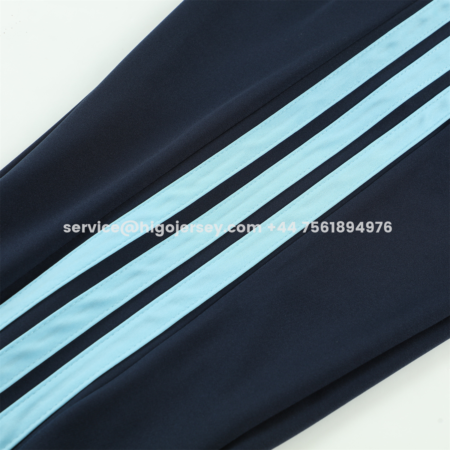 Higojerseys-Argentina 2026 Long Sleeve Training Set - Blue Black Top & Pants