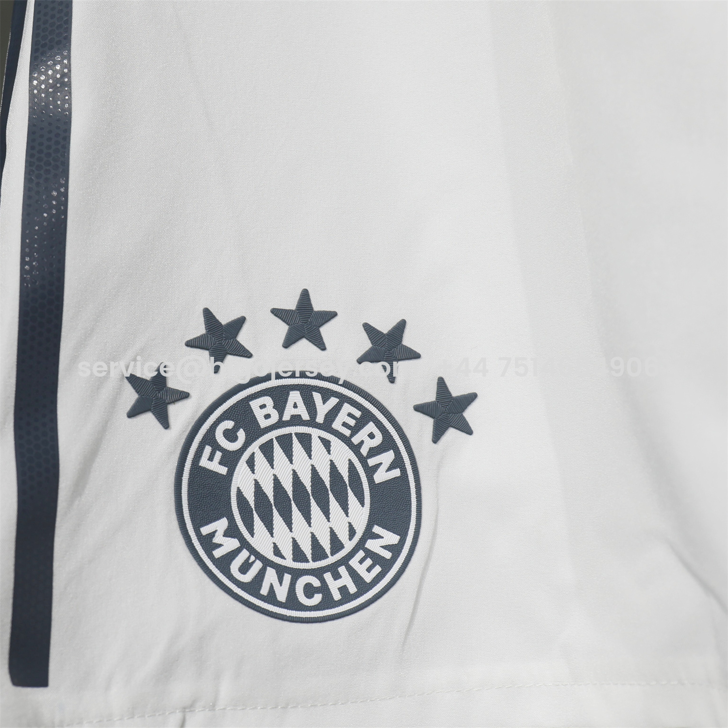 Higojerseys-Bayern Munich 25-26 Away White Shorts - Player Version
