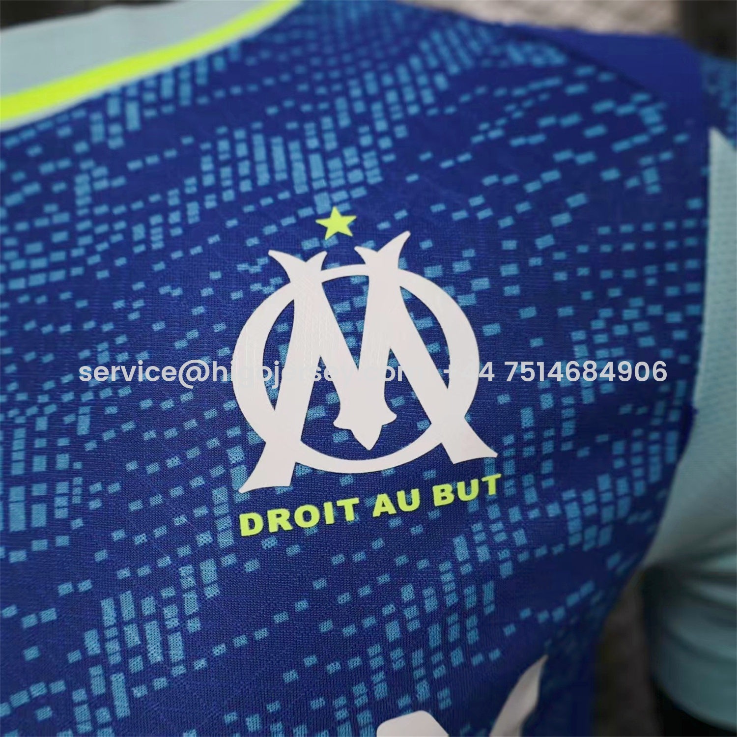 Higojerseys-Marseille 25-26 Third Jersey - Player Version