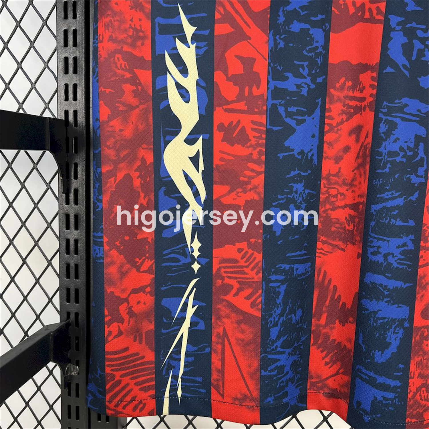 Higojerseys-Barcelona 25-26 Red & Blue Random Graffiti Pattern Jersey - Fans Version