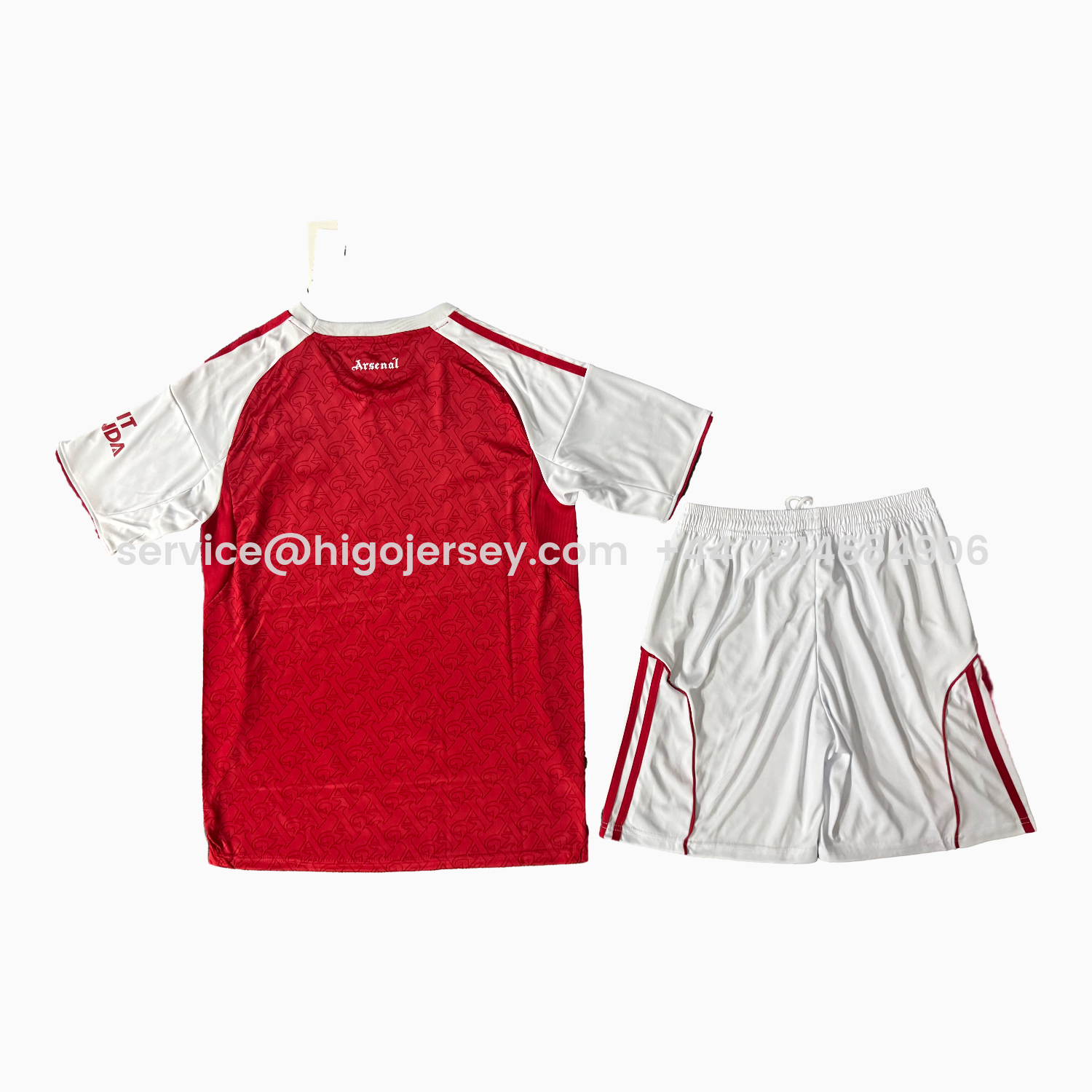 Higojerseys-Arsenal 25-26 Home Men's Adult Jersey Set - Fans Version