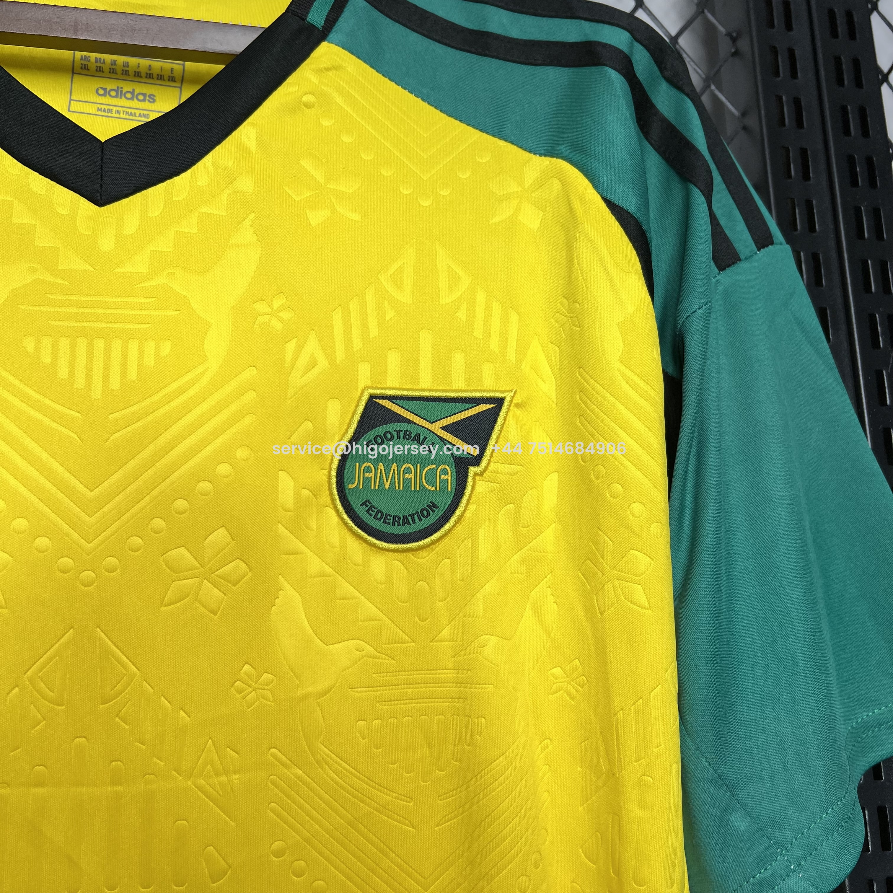 Higojerseys-Jamaica 24-25 Home Stadium Jersey - Fans Version