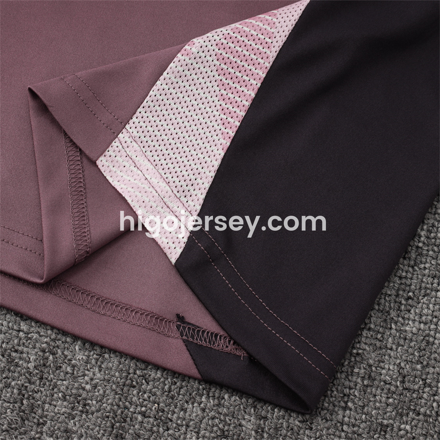 Higojerseys-Arsenal 25-26 Vest Training Set - Purple Vest and Deep Purple Shorts