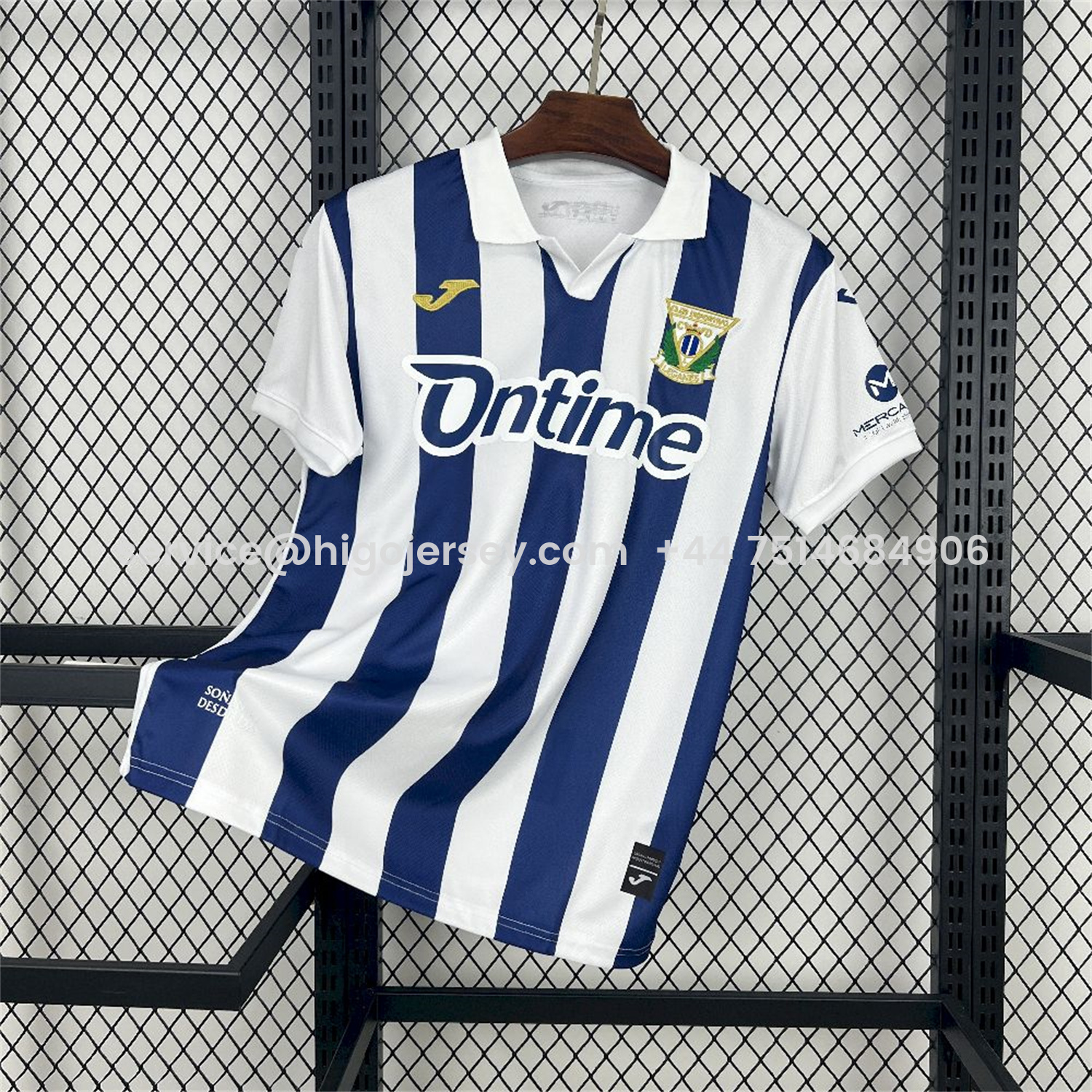 Higojerseys-CD Leganés 25-26 Home Jersey - Fans Version