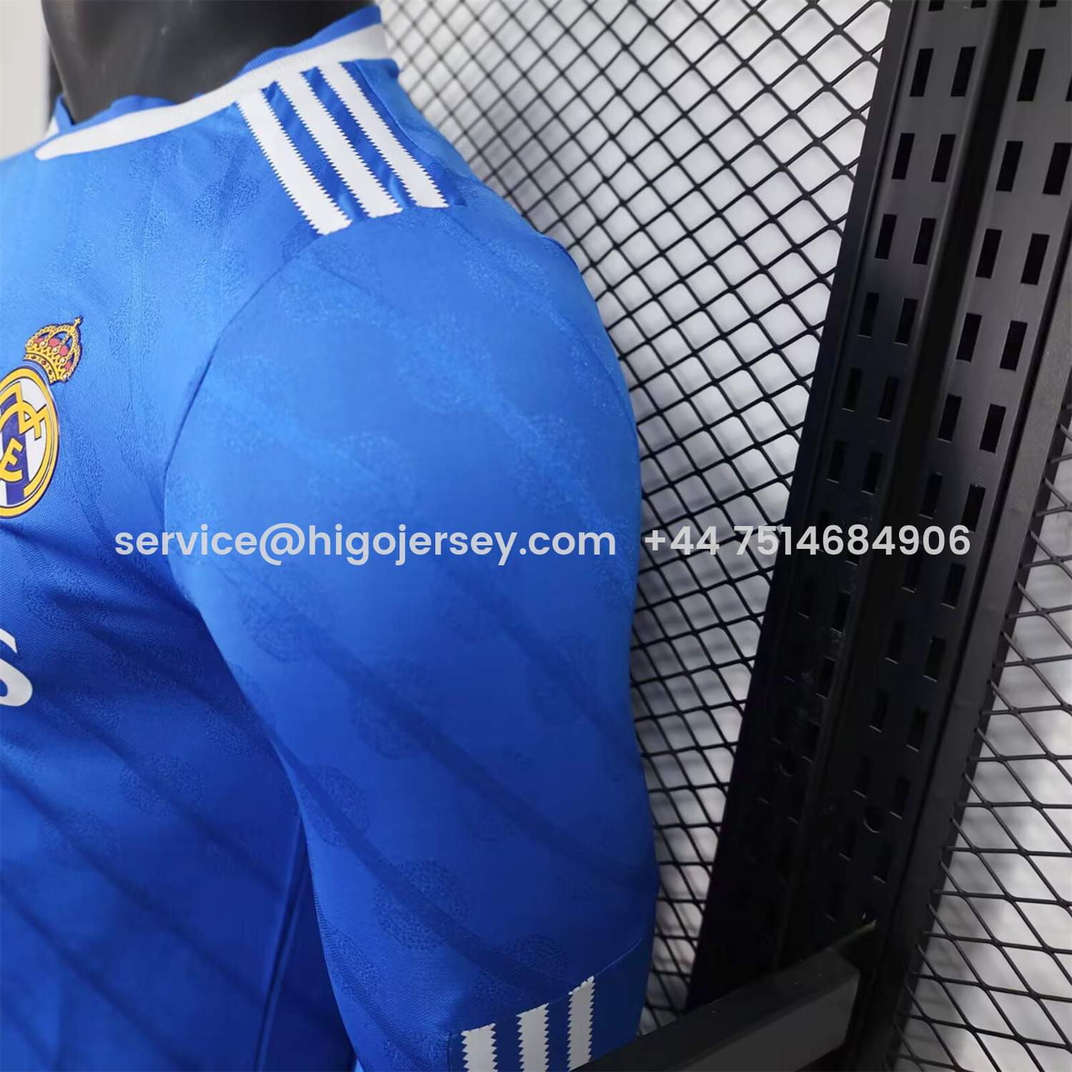 Higojerseys-Real Madrid 25-26 Third Long Sleeves Jersey - Player Version