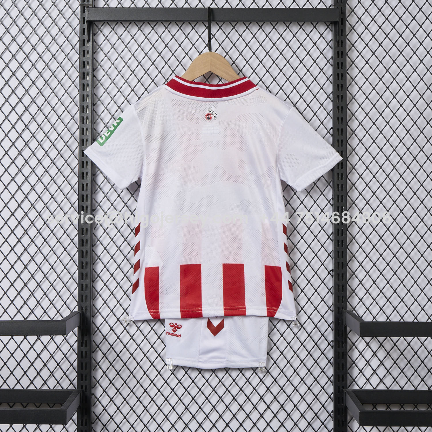 Higojerseys-1. FC Köln 25-26 Home Kids Kit