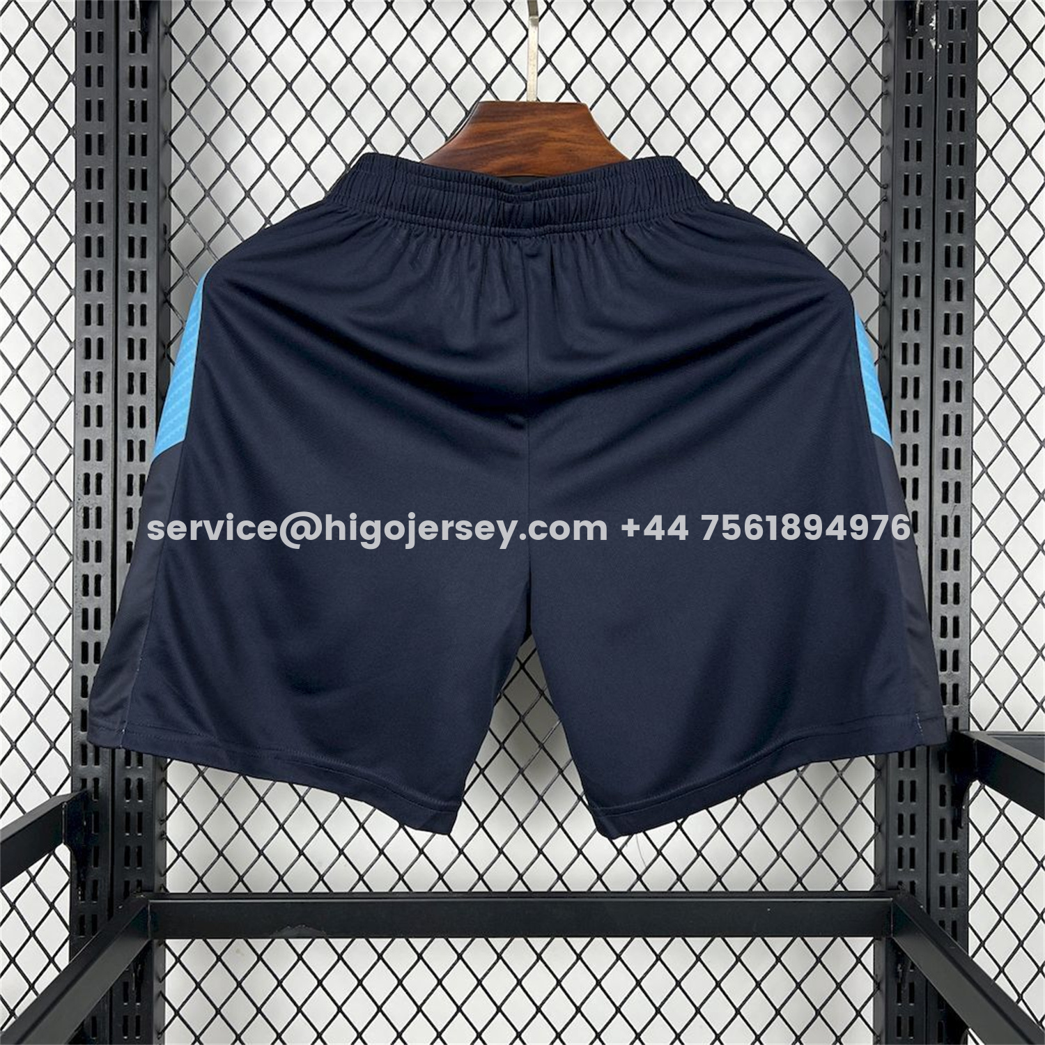 Higojerseys-Napoli 25-26 Dark Blue Shorts - Fans Version