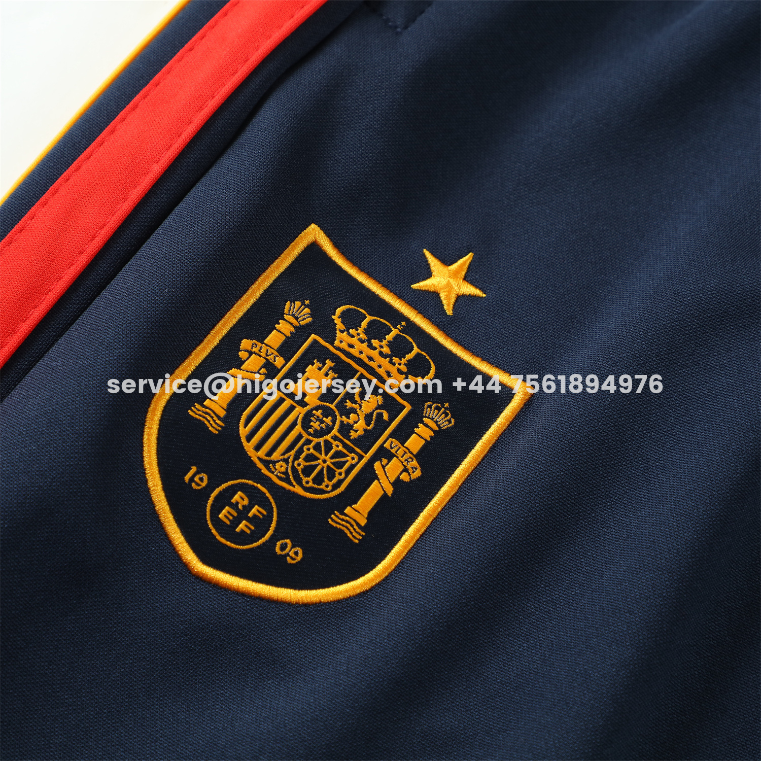 Higojerseys-Spain 2026 Long Sleeve Training Set - Light Blue Top & Pants