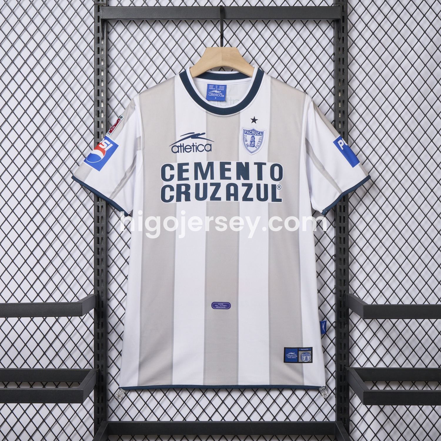 Higojerseys-Retro Pachuca 2001-02 Away Jersey