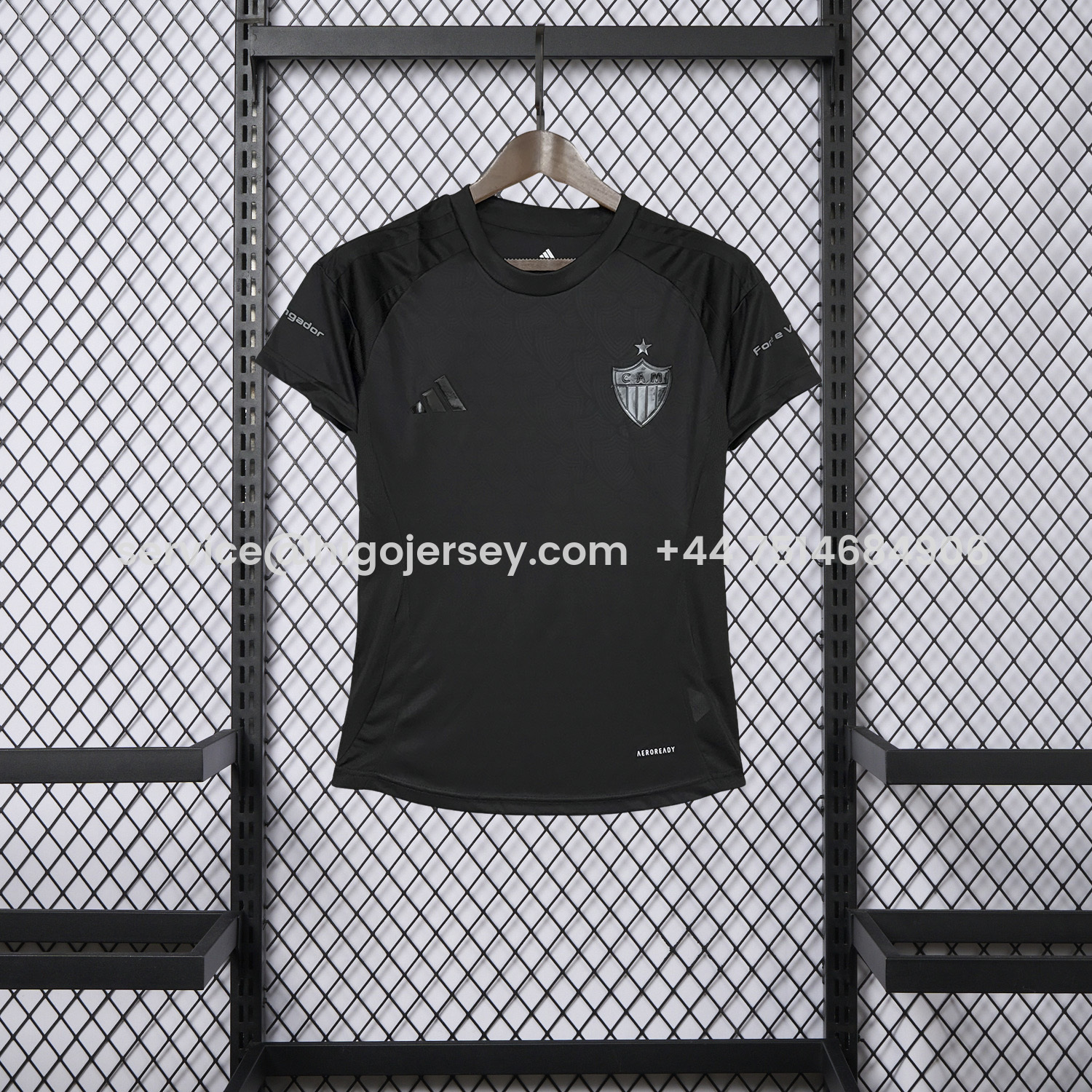 Higojerseys-Women's Atletico Mineiro 25-26 Black Special Unsponsored Jersey