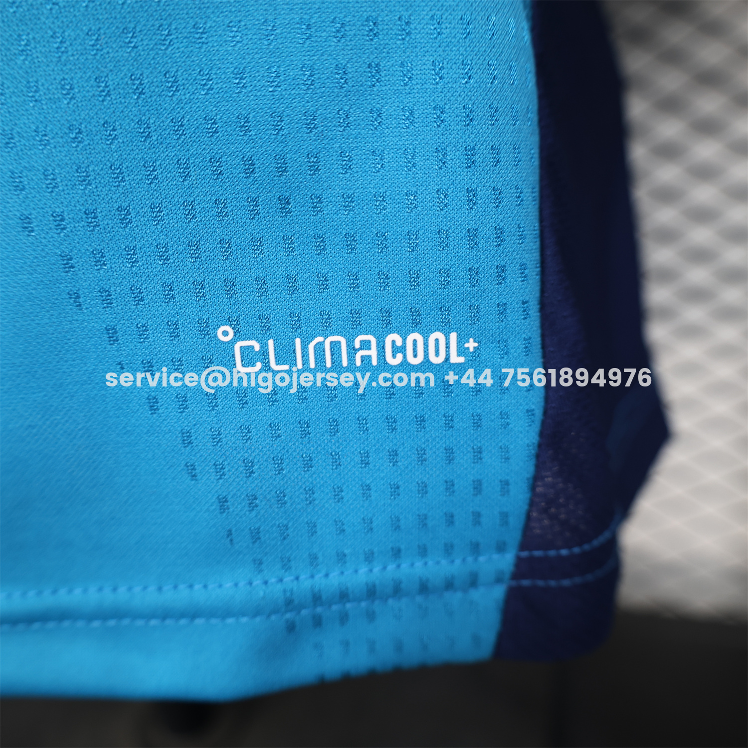 Higojerseys-Spain 2026 Blue Pre-Match Training Jersey - Player Version