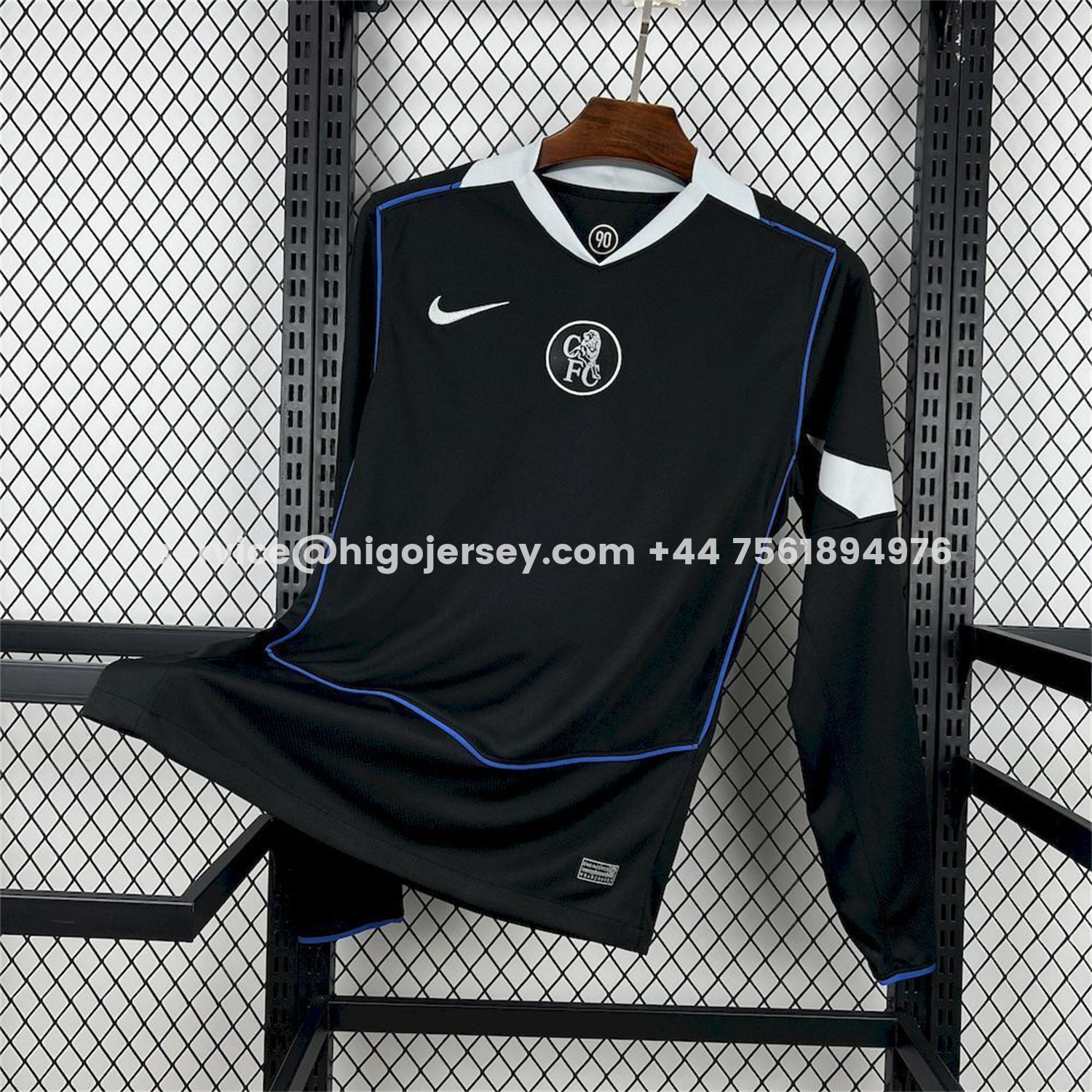 Higojerseys-C.H.E.L.S.E.A 25-26 Third Unsponsored Long Sleeves Jersey - Fans Version