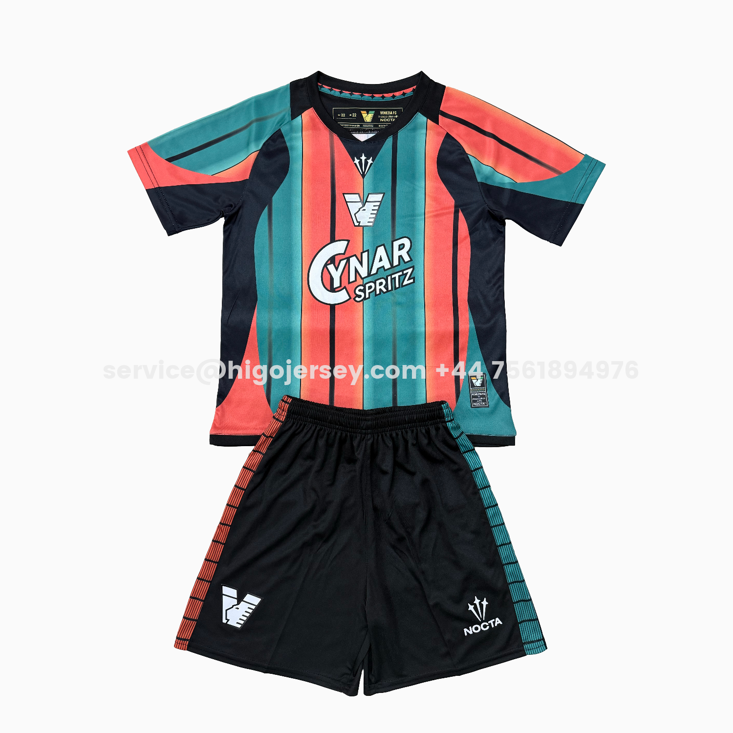 Higojerseys-Venezia FC 25-26 Third Men's Adult Jersey Set - Fans Version
