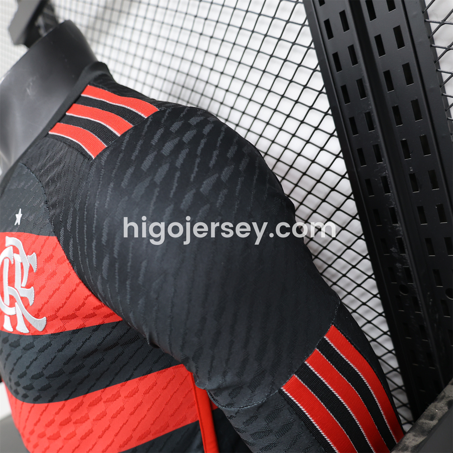 Higojerseys-Flamengo 25-26 Home Jersey with Sponsors - Player Version