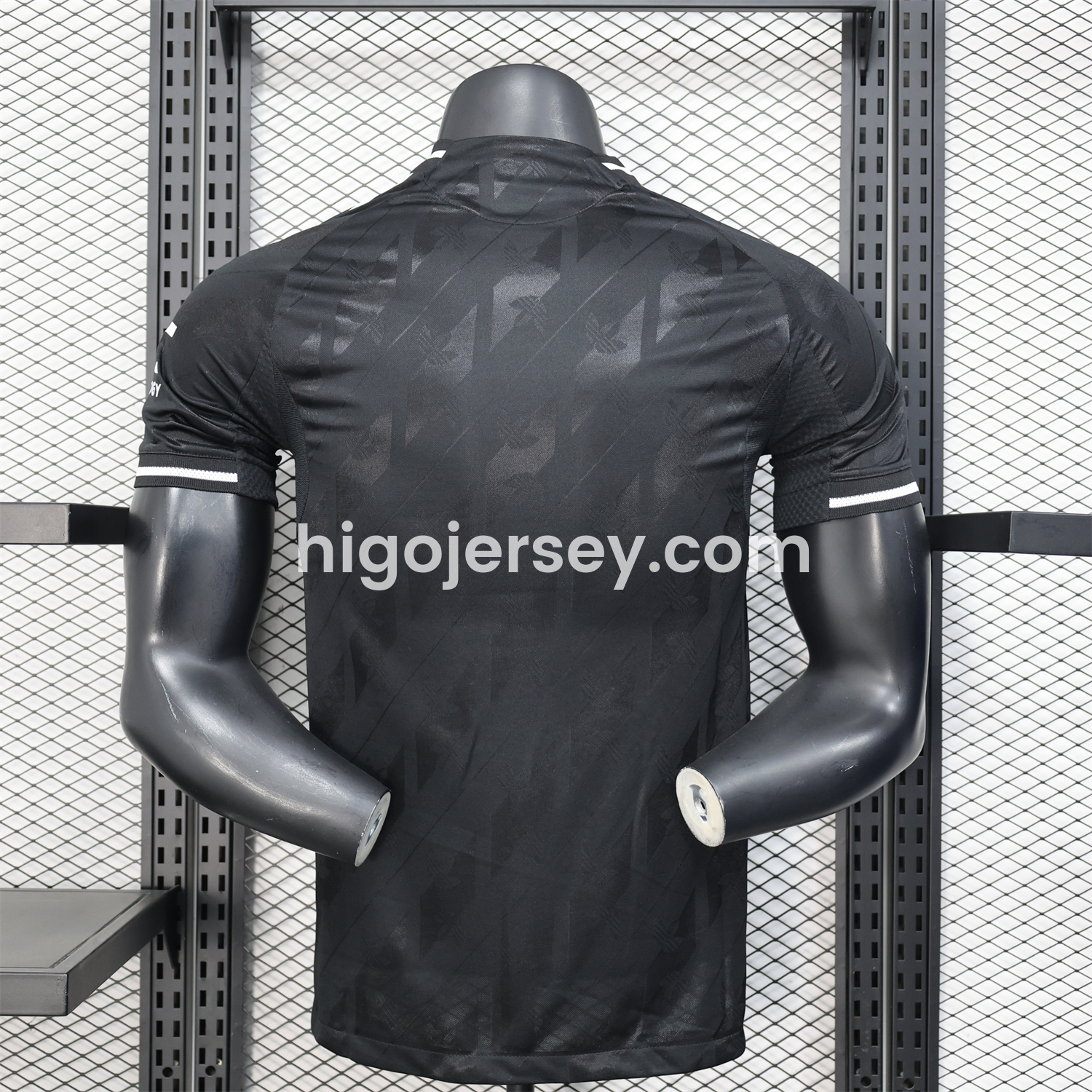 Higojerseys-Manchester United 25-26 Black Training Jersey - Player Version